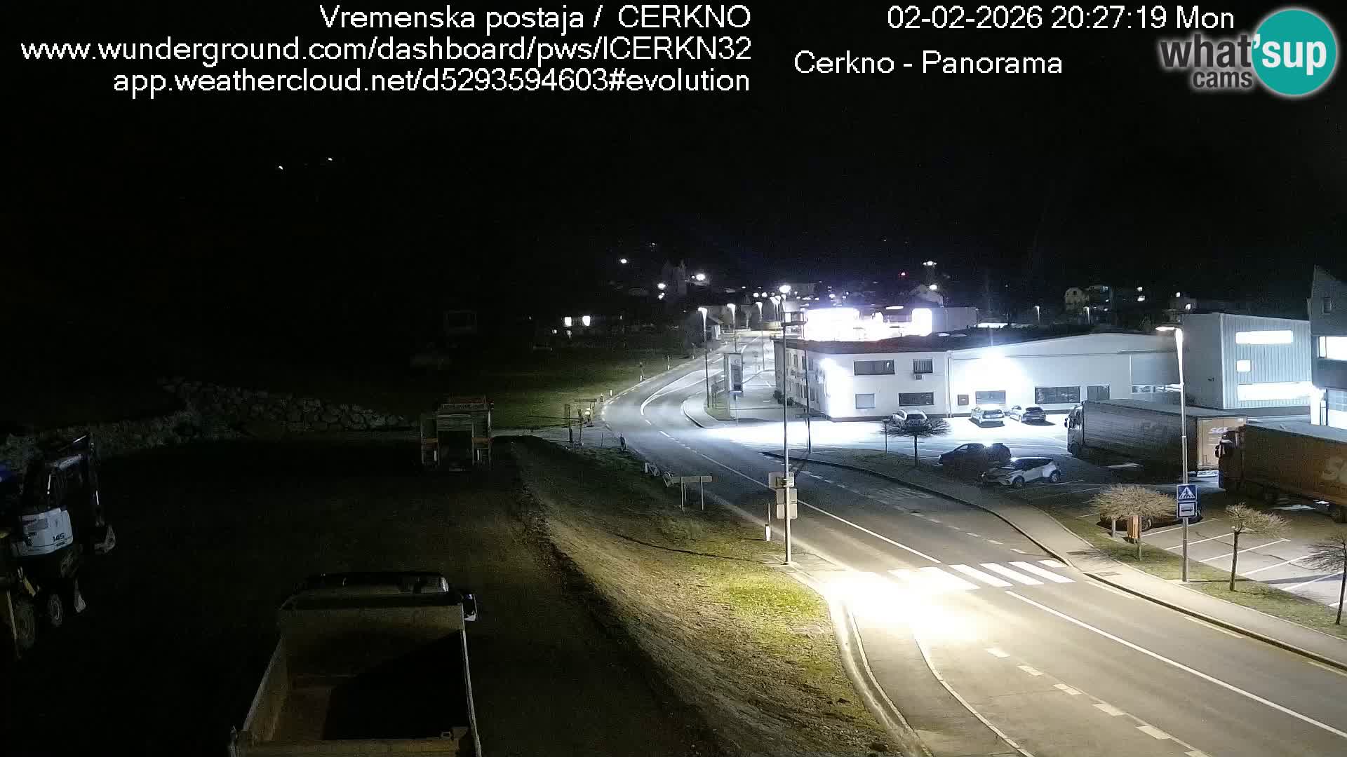 Webcam Ingresso Città di Cerkno