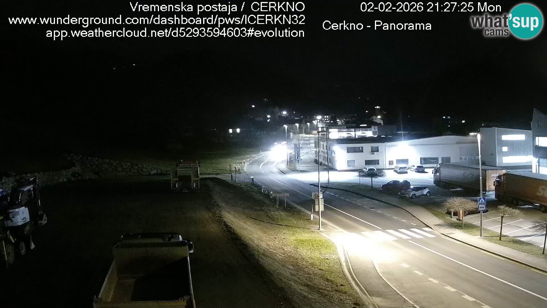 Cerkno Stadteingang Live-Webcam