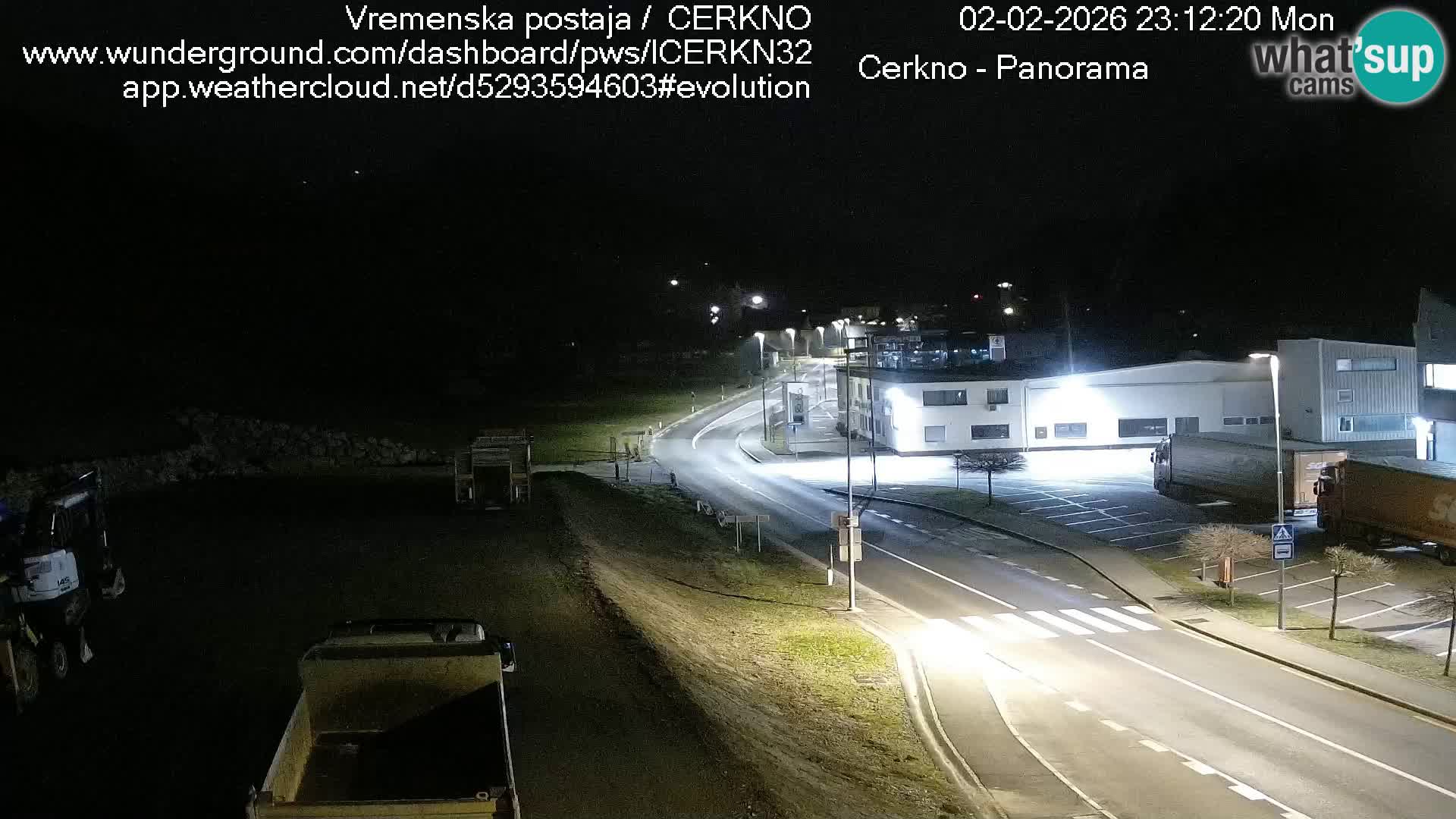 Cerkno Stadteingang Live-Webcam