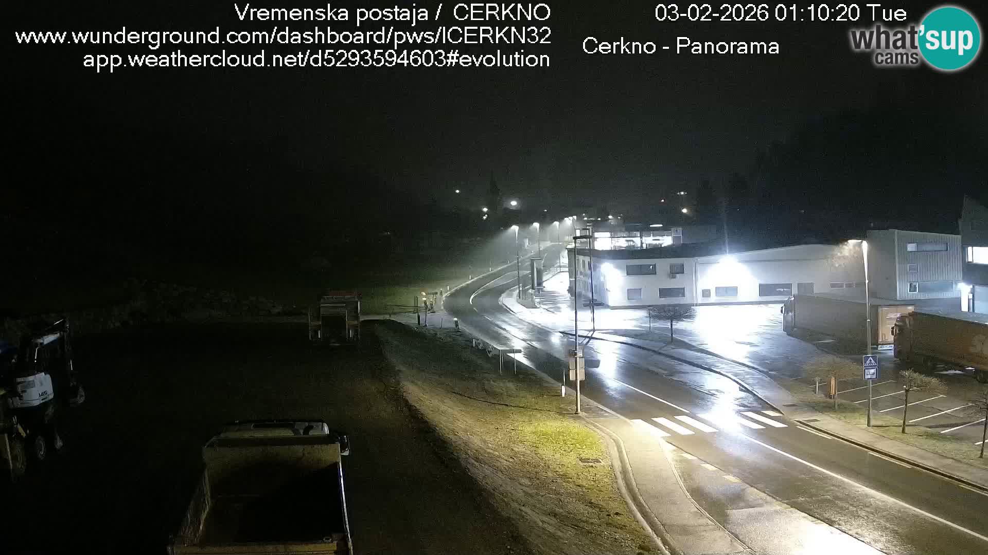 Cerkno ulaz u grad – Kamera uživo