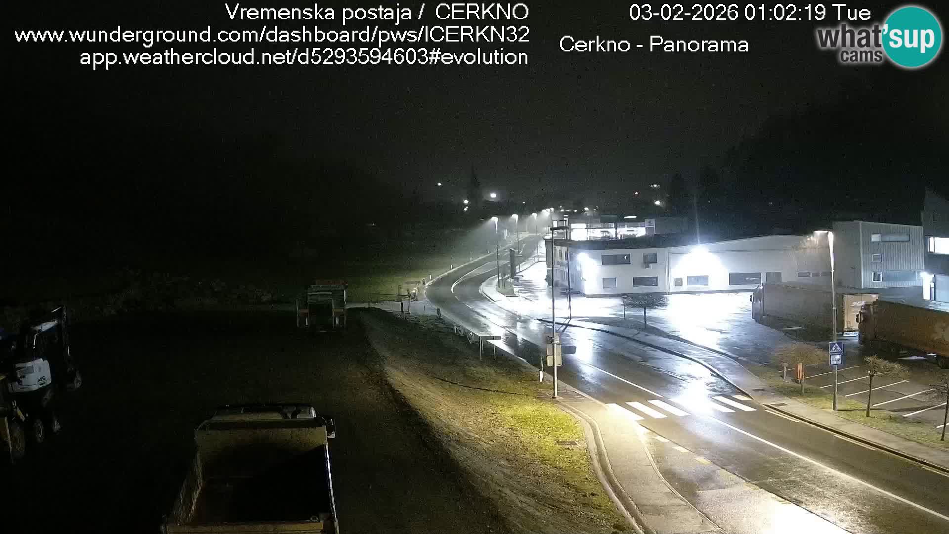 Cerkno ulaz u grad – Kamera uživo