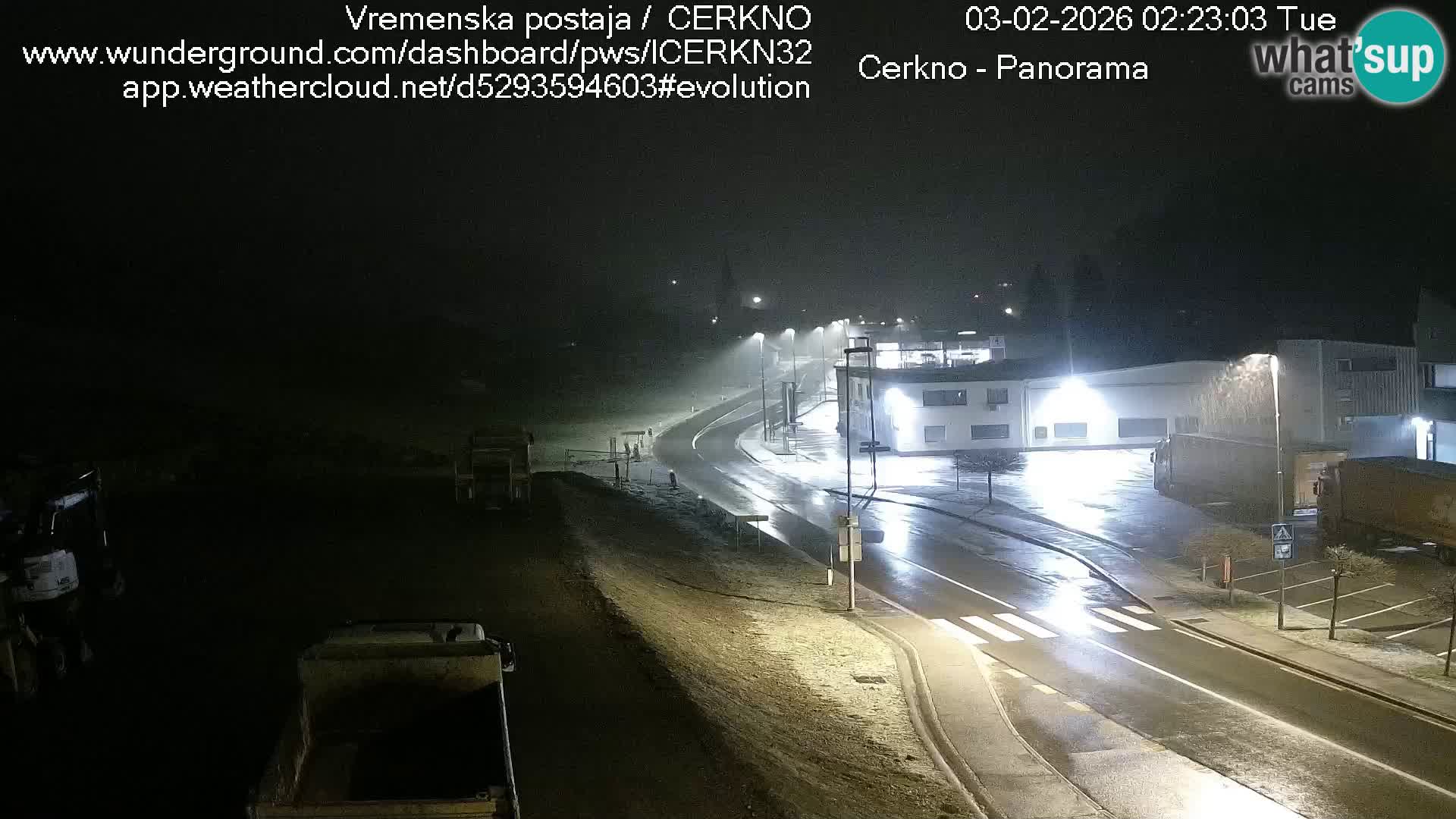 Cerkno Stadteingang Live-Webcam