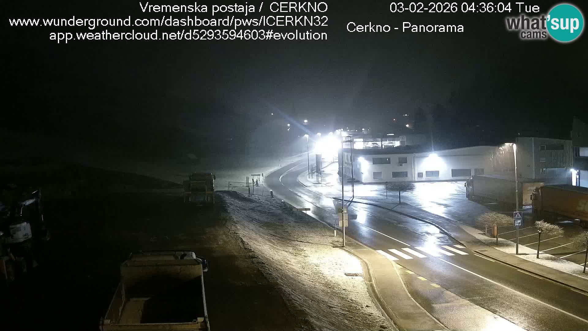 Cerkno ulaz u grad – Kamera uživo