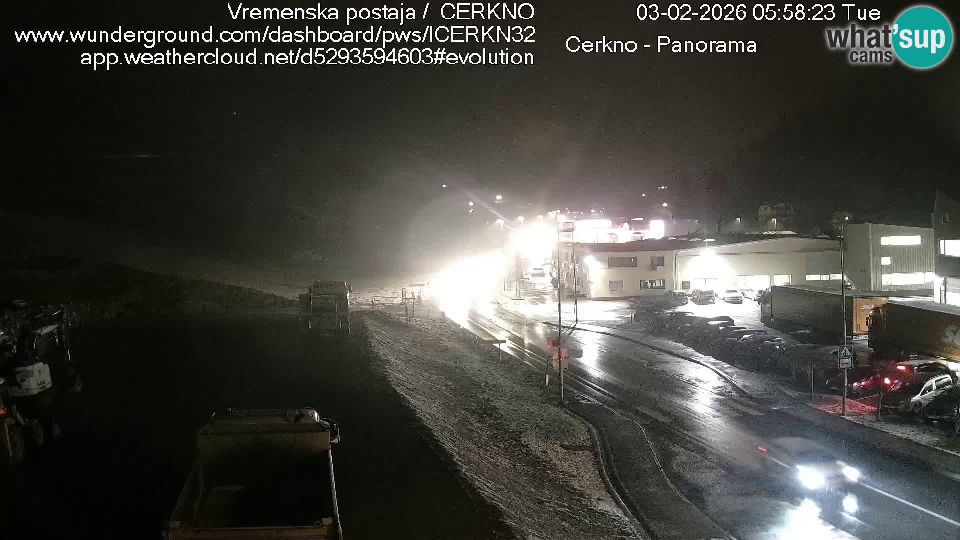 Cerkno Stadteingang Live-Webcam