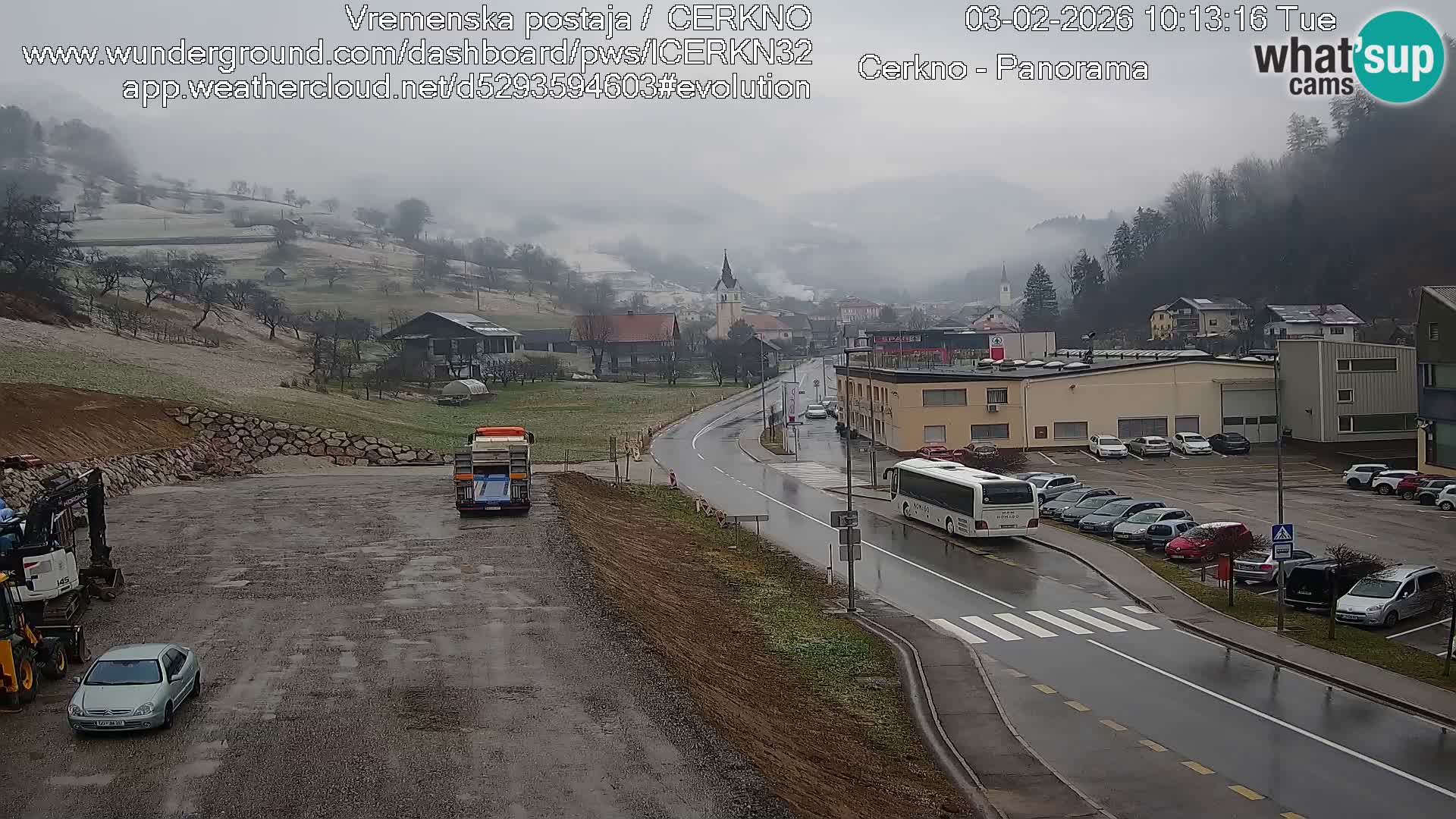 Cerkno Stadteingang Live-Webcam