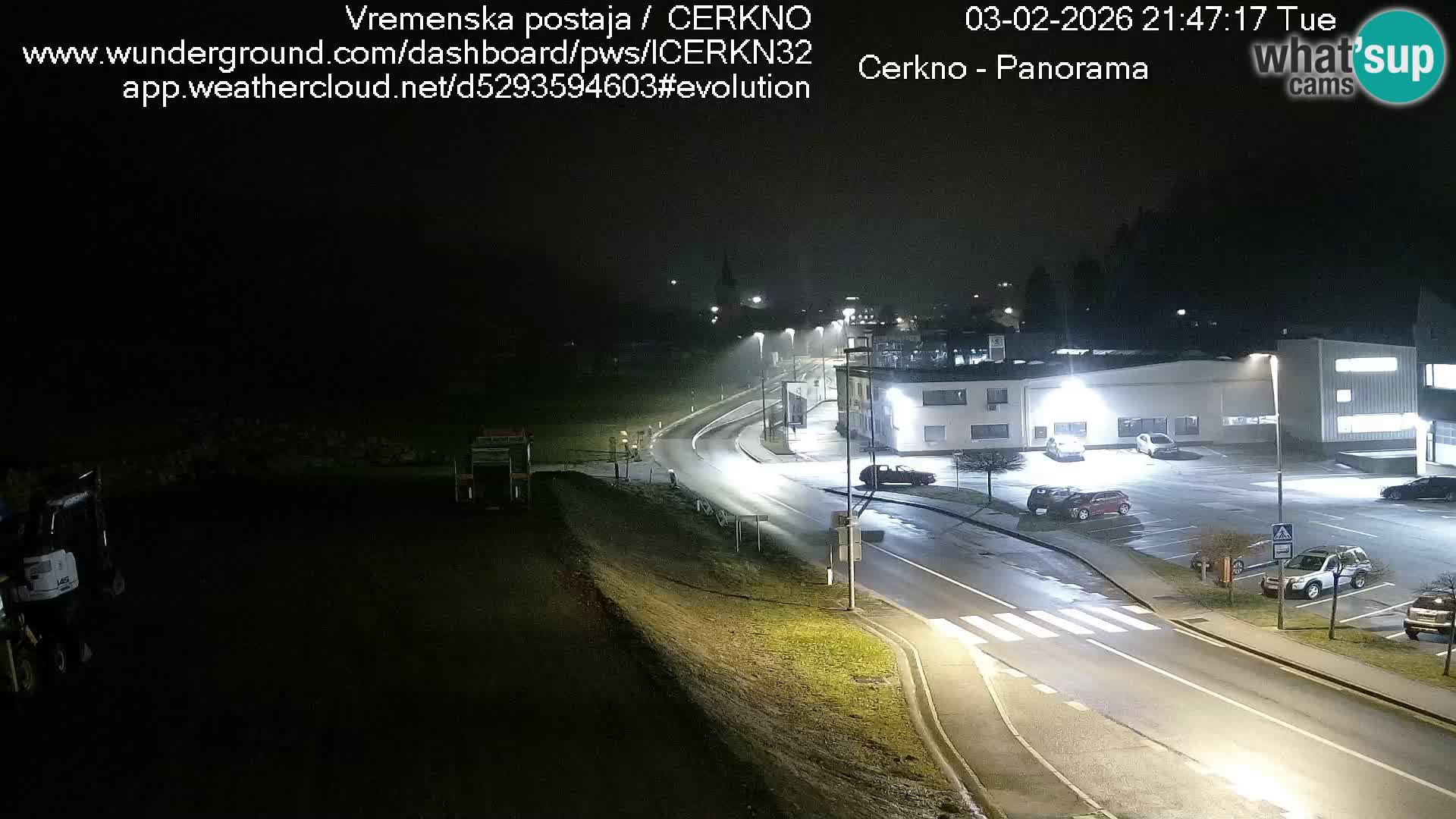 Cerkno Stadteingang Live-Webcam
