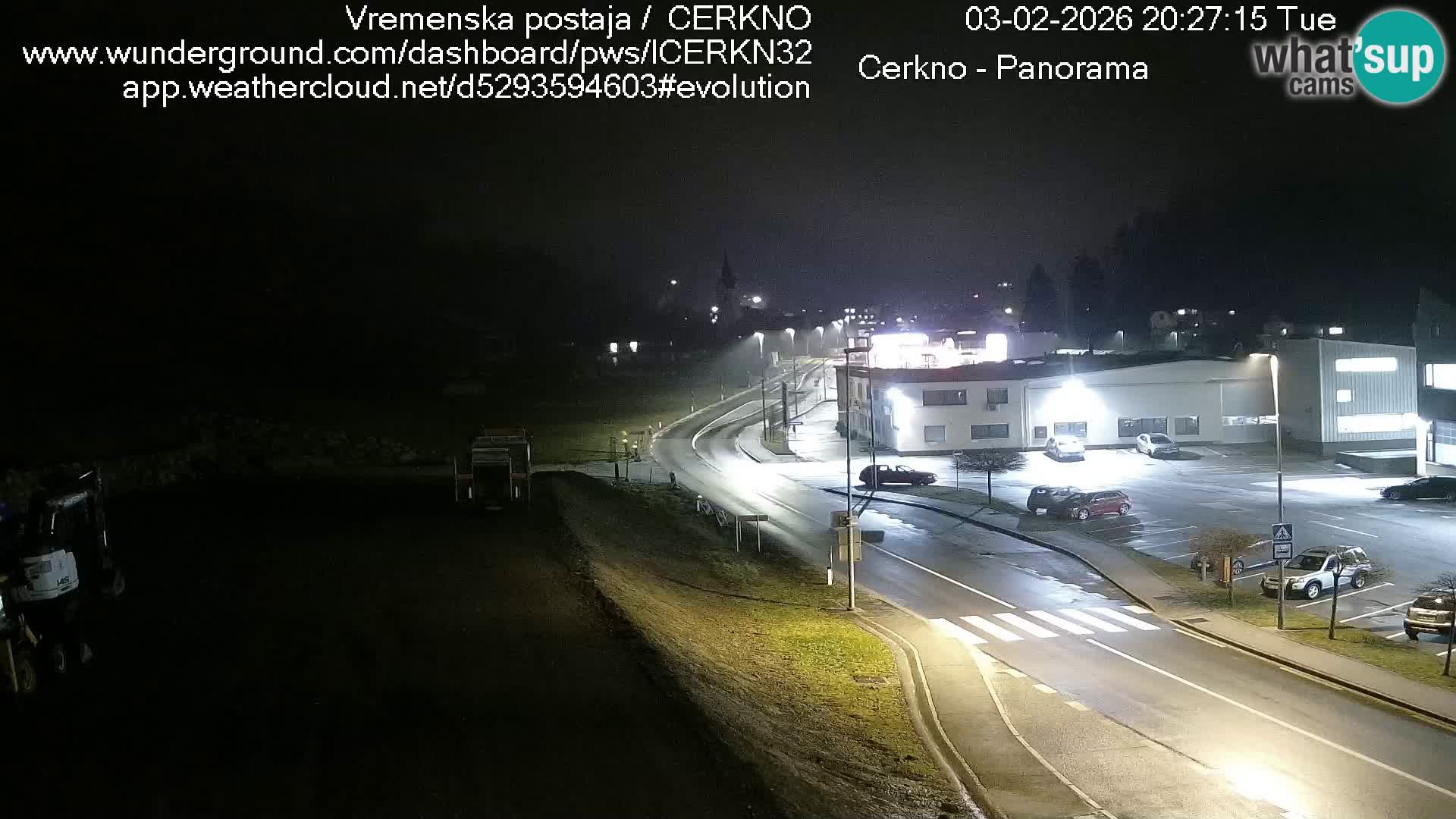 Webcam Ingresso Città di Cerkno