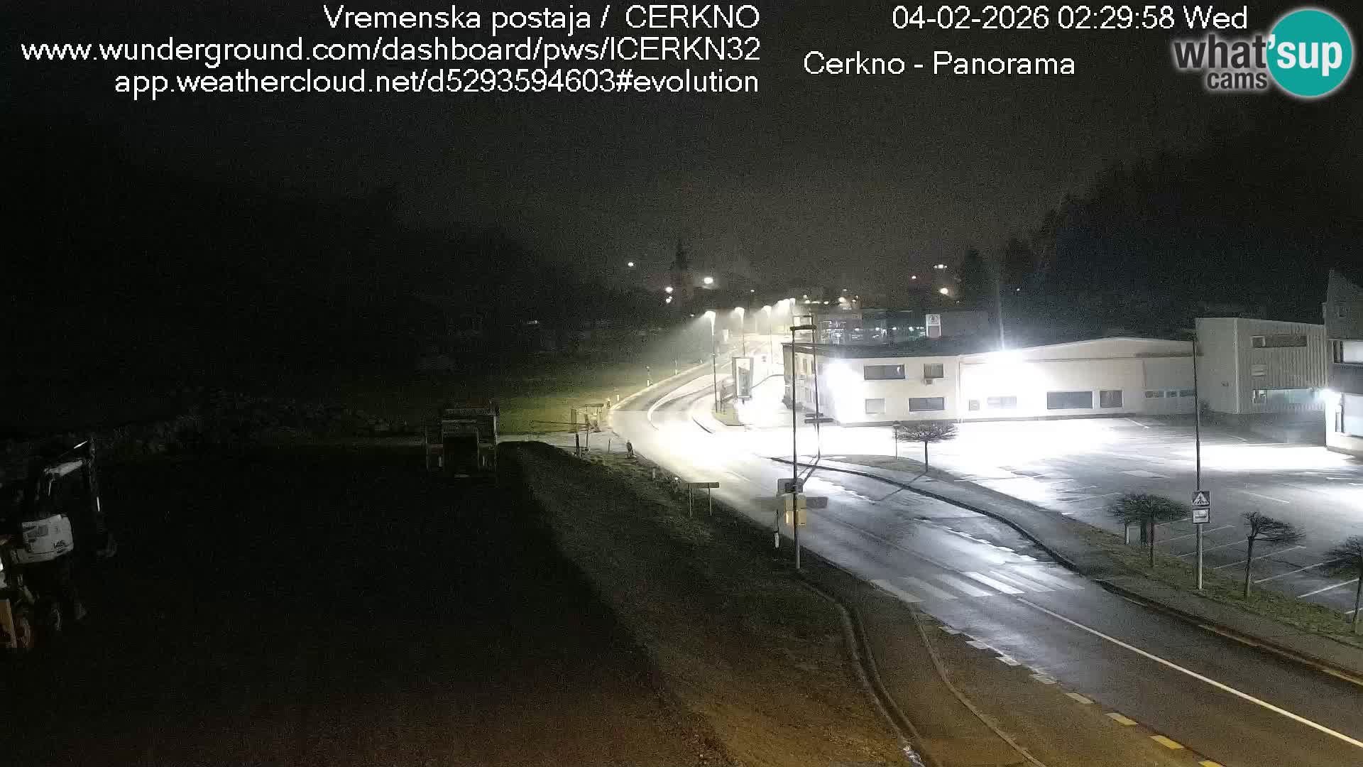 Cerkno Stadteingang Live-Webcam