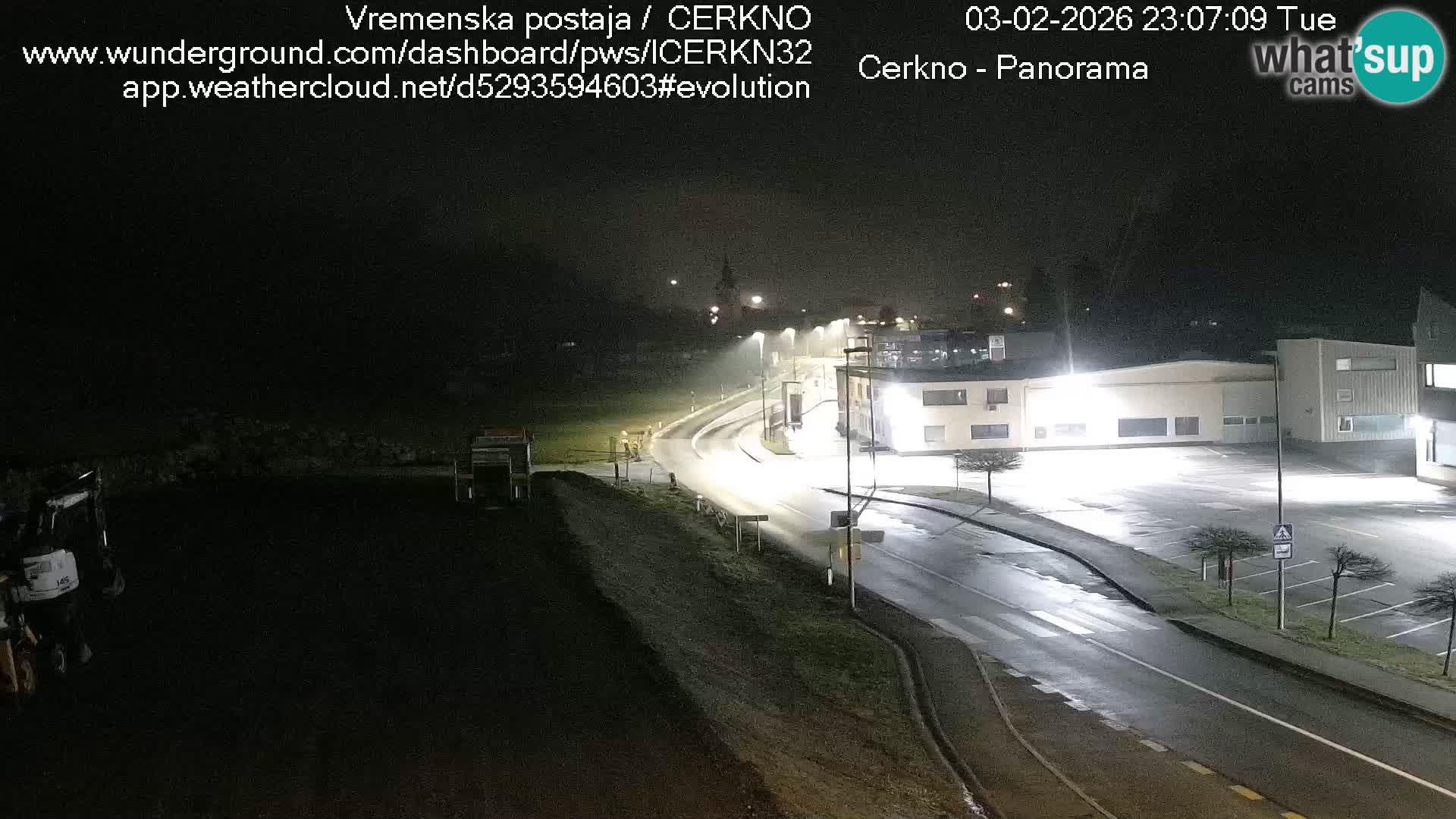 Webcam Ingresso Città di Cerkno