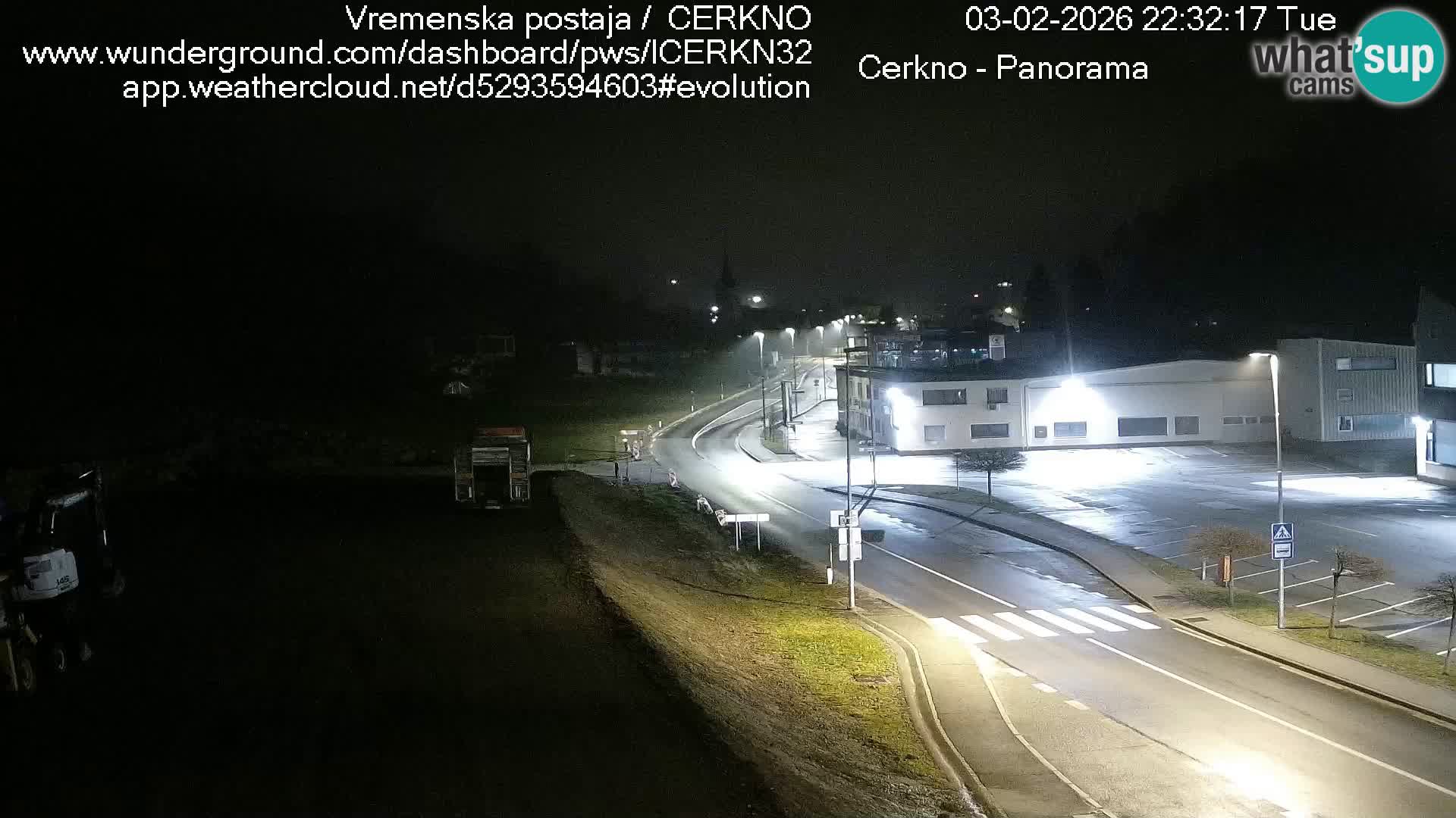 Cerkno Stadteingang Live-Webcam