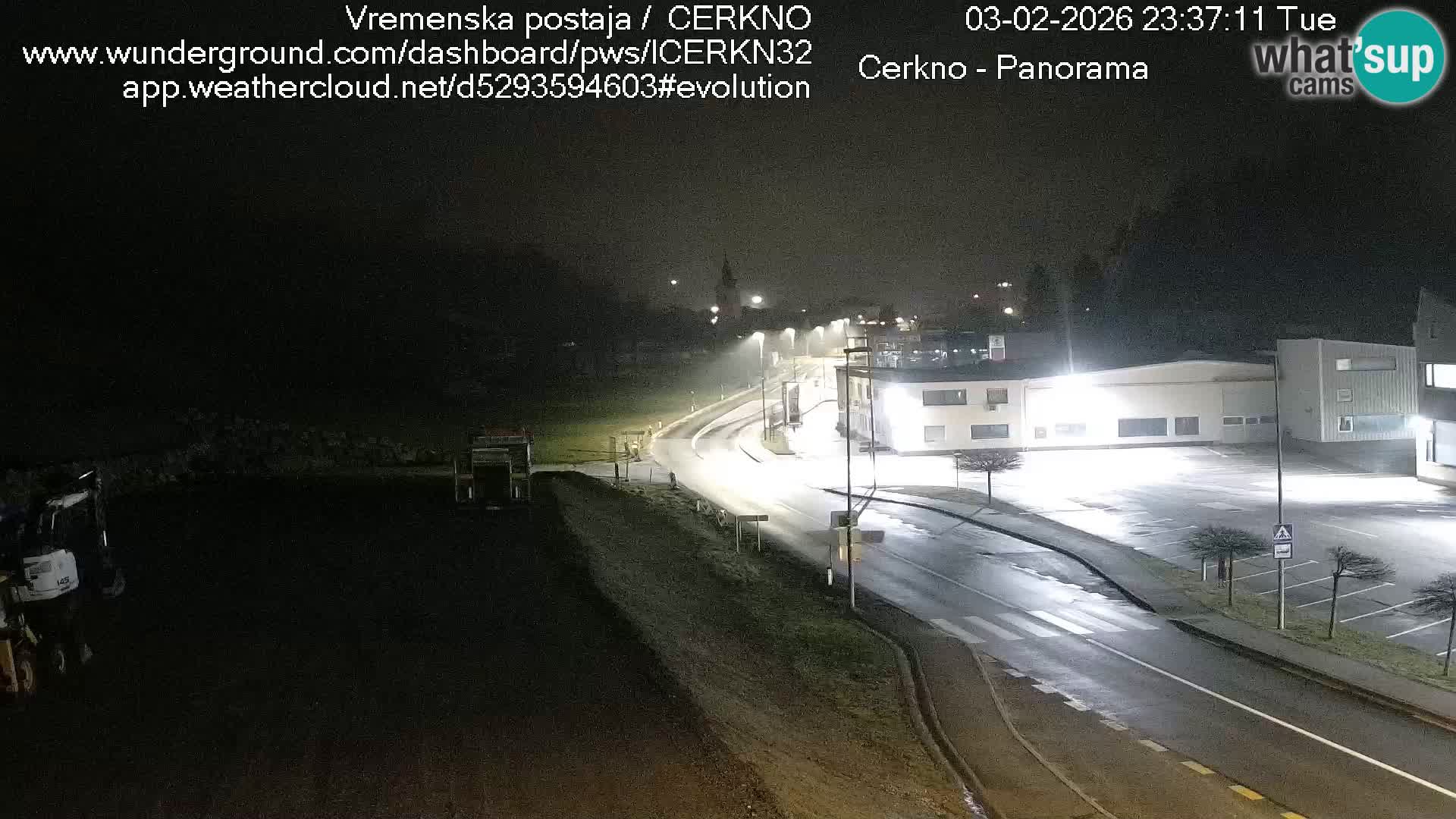 Cerkno Stadteingang Live-Webcam