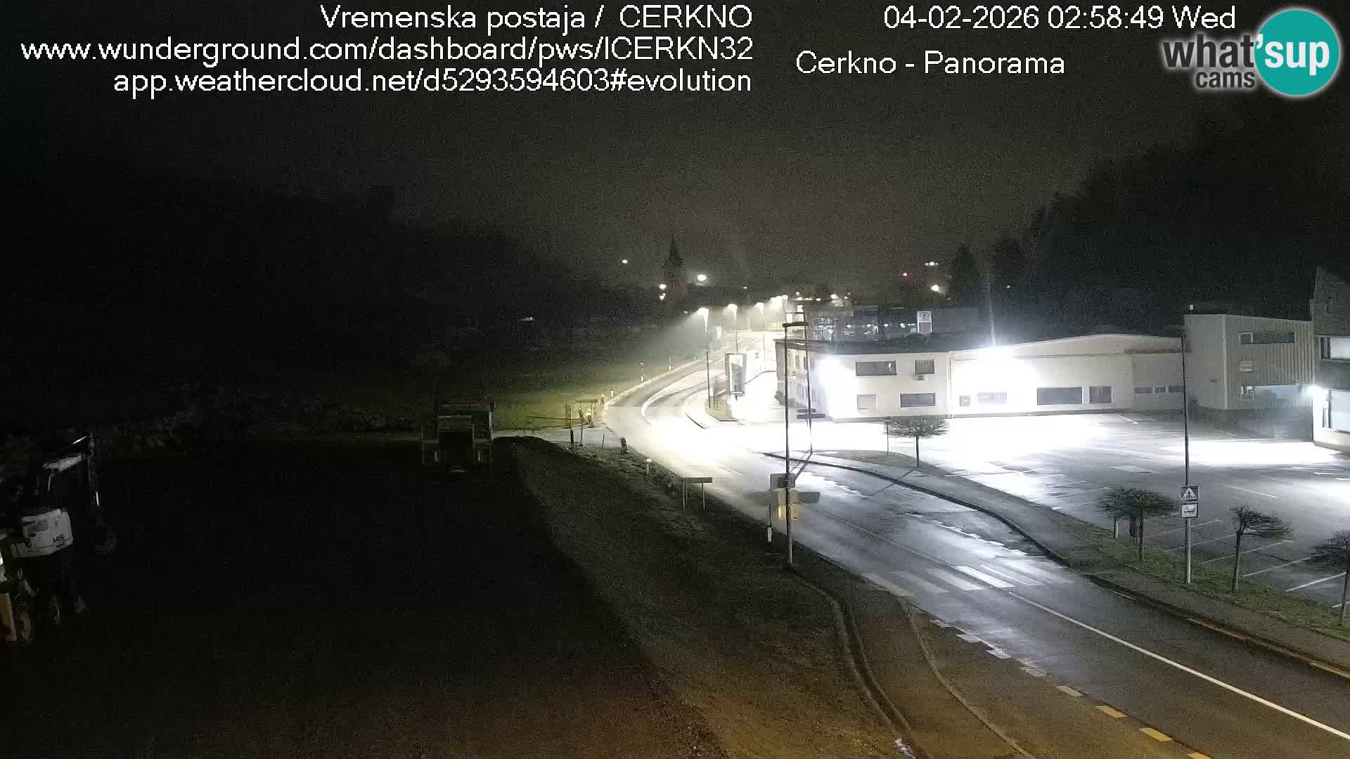 Webcam Ingresso Città di Cerkno