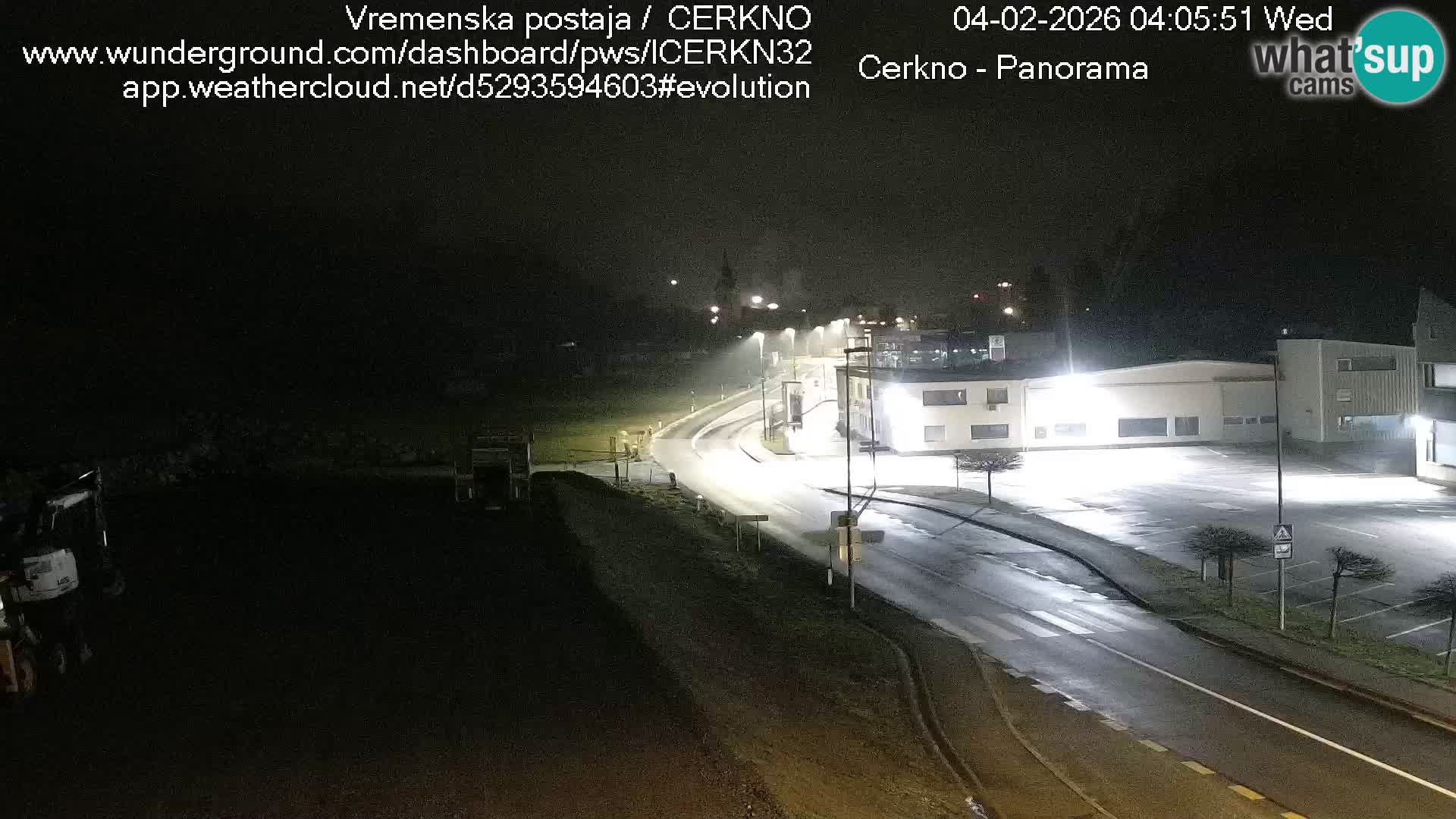 Webcam Ingresso Città di Cerkno