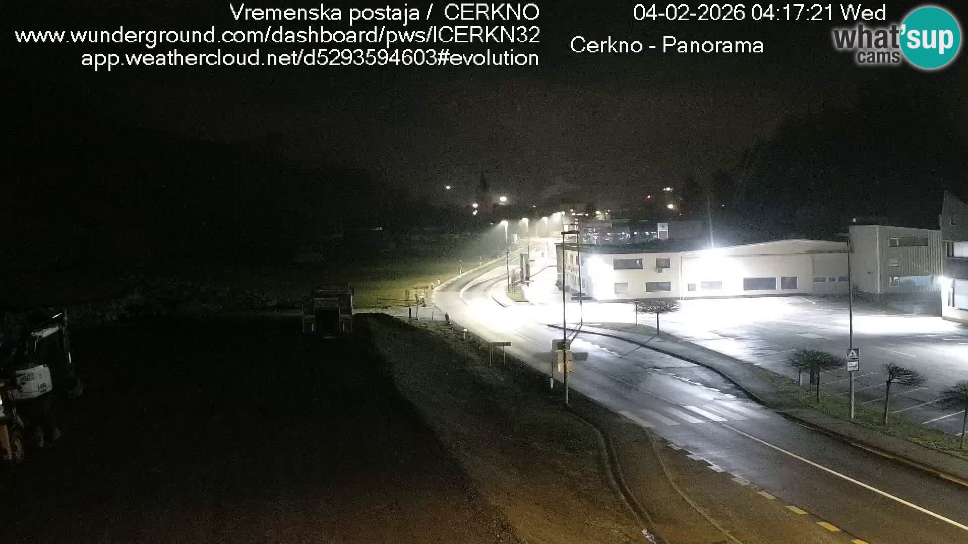 Cerkno Stadteingang Live-Webcam