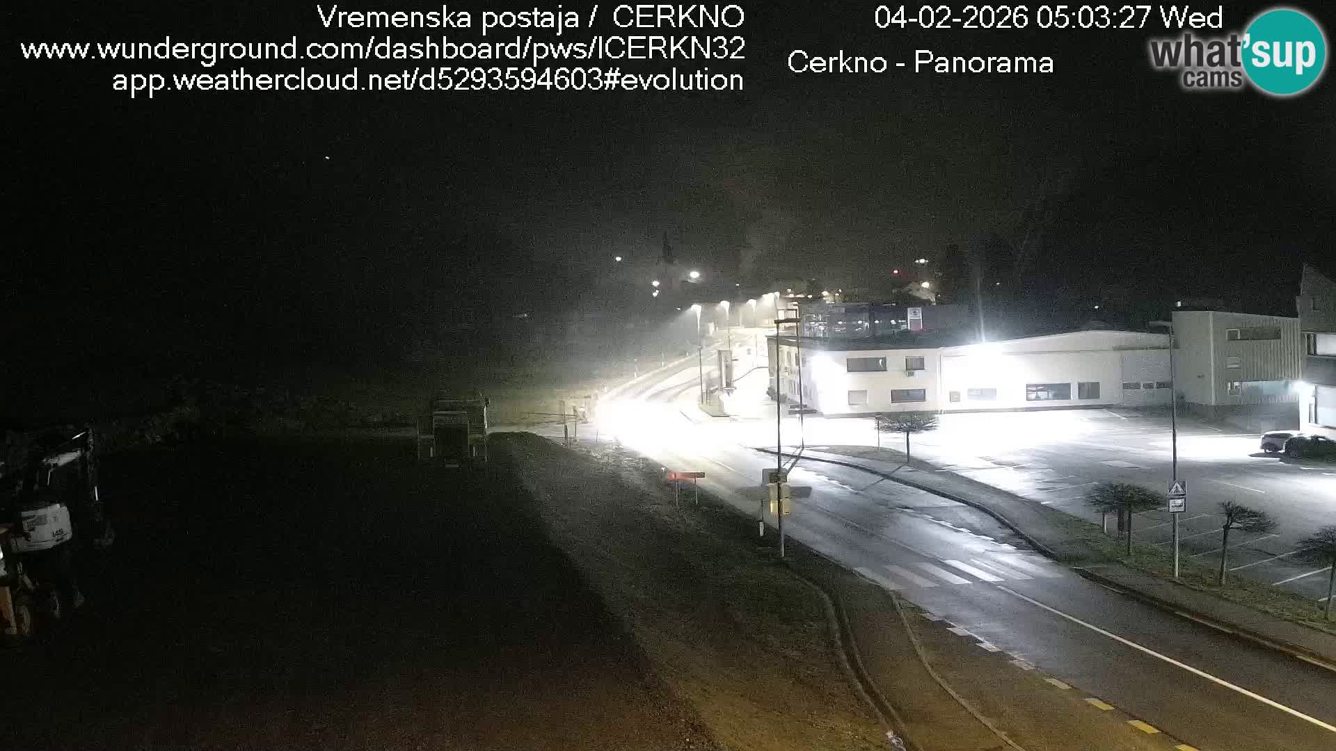 Webcam Ingresso Città di Cerkno