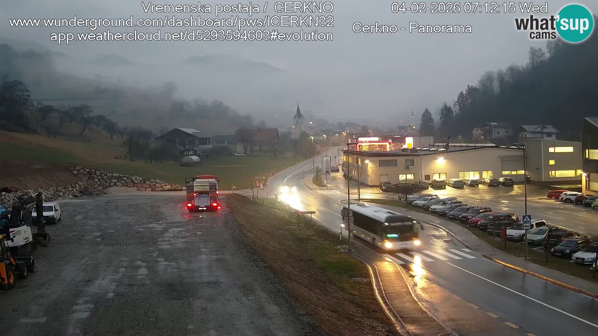 Cerkno Stadteingang Live-Webcam
