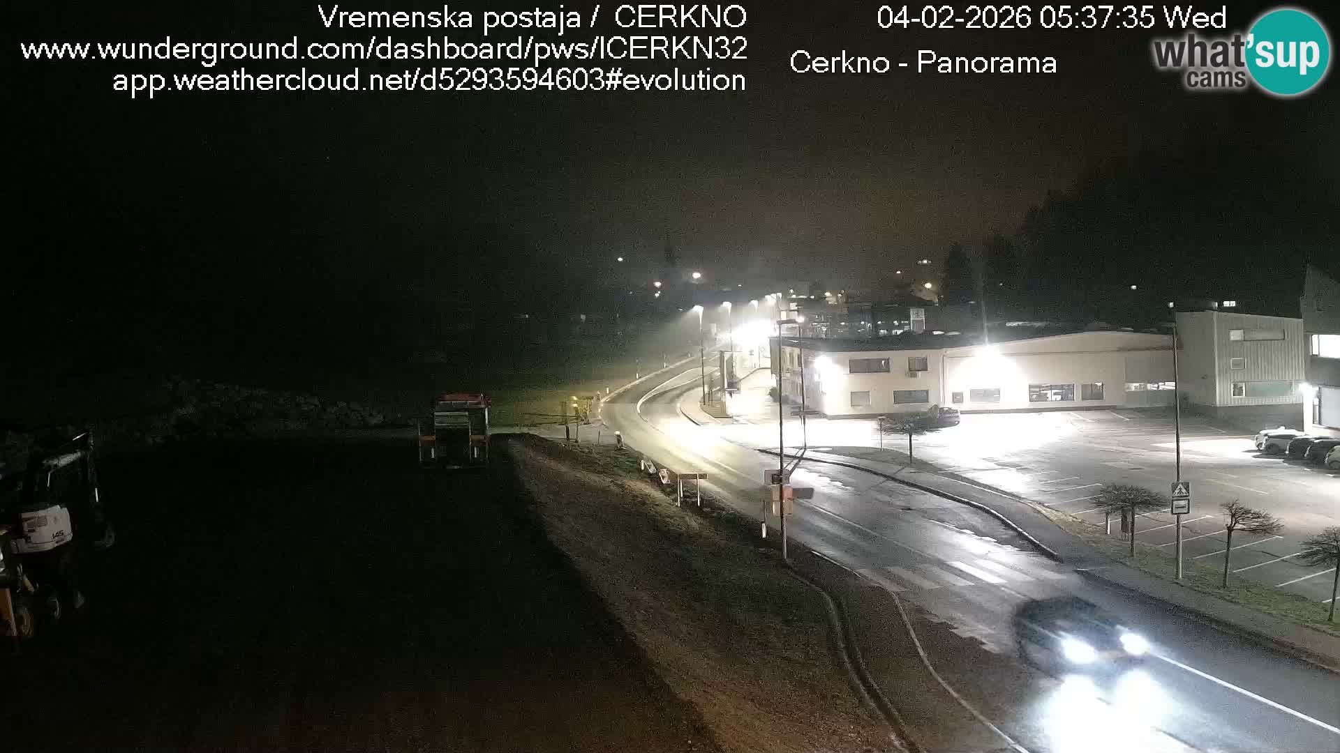Cerkno Stadteingang Live-Webcam