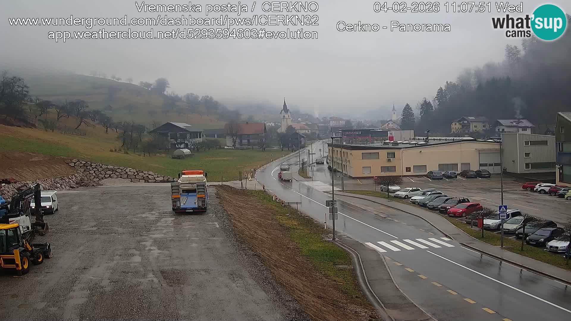 Webcam Ingresso Città di Cerkno