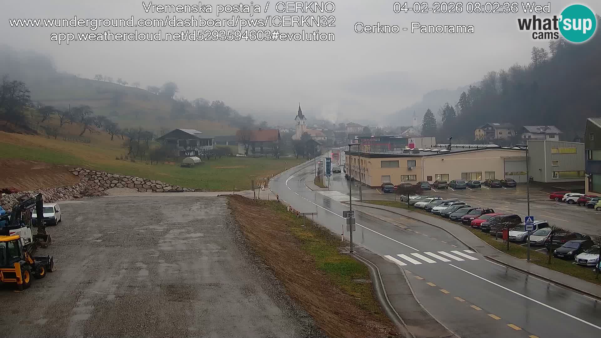 Cerkno Stadteingang Live-Webcam