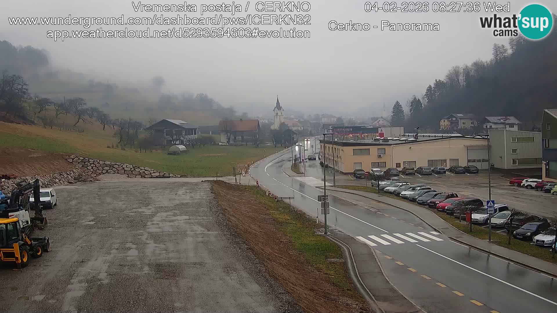 Webcam Ingresso Città di Cerkno