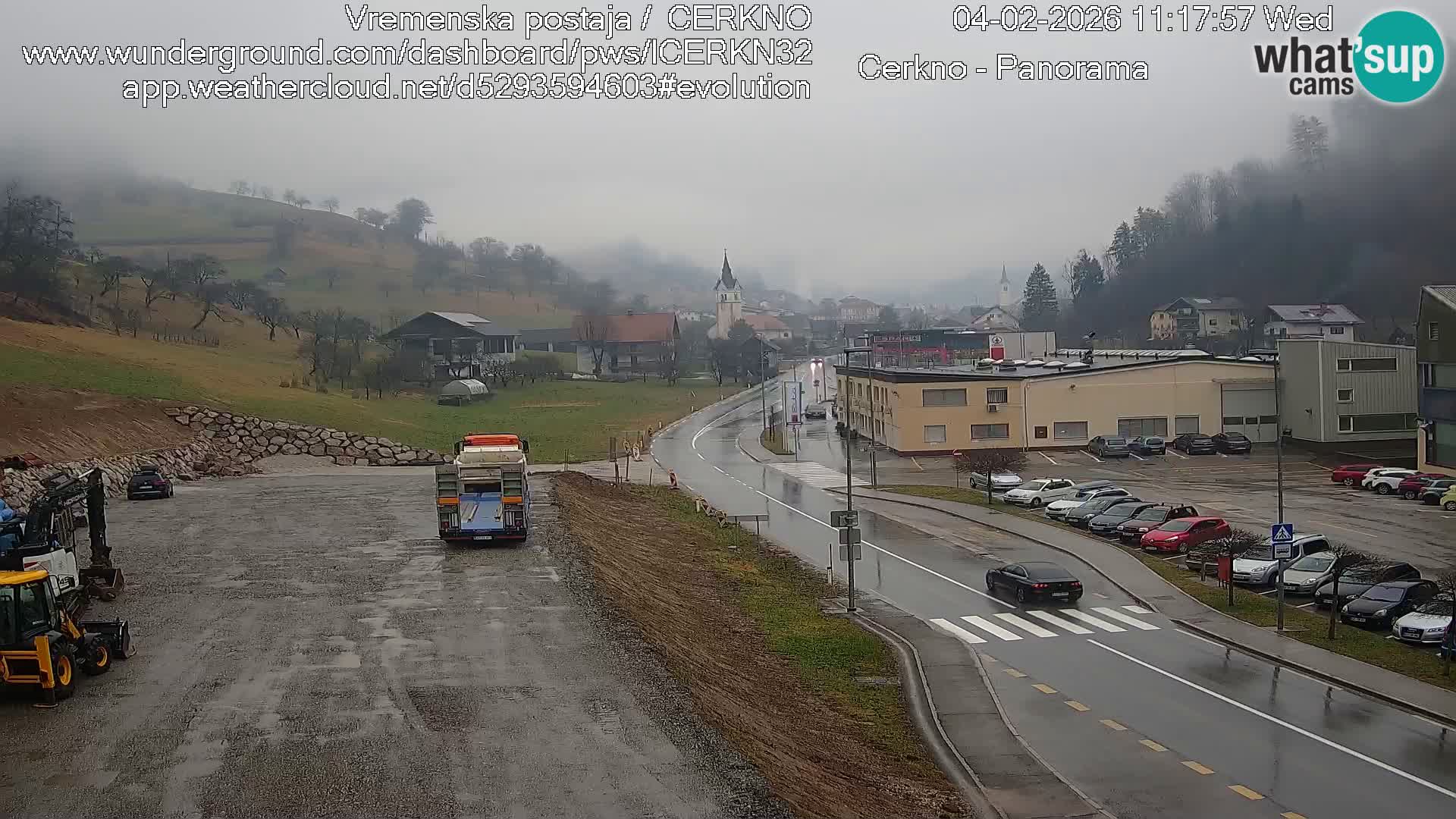 Cerkno Stadteingang Live-Webcam