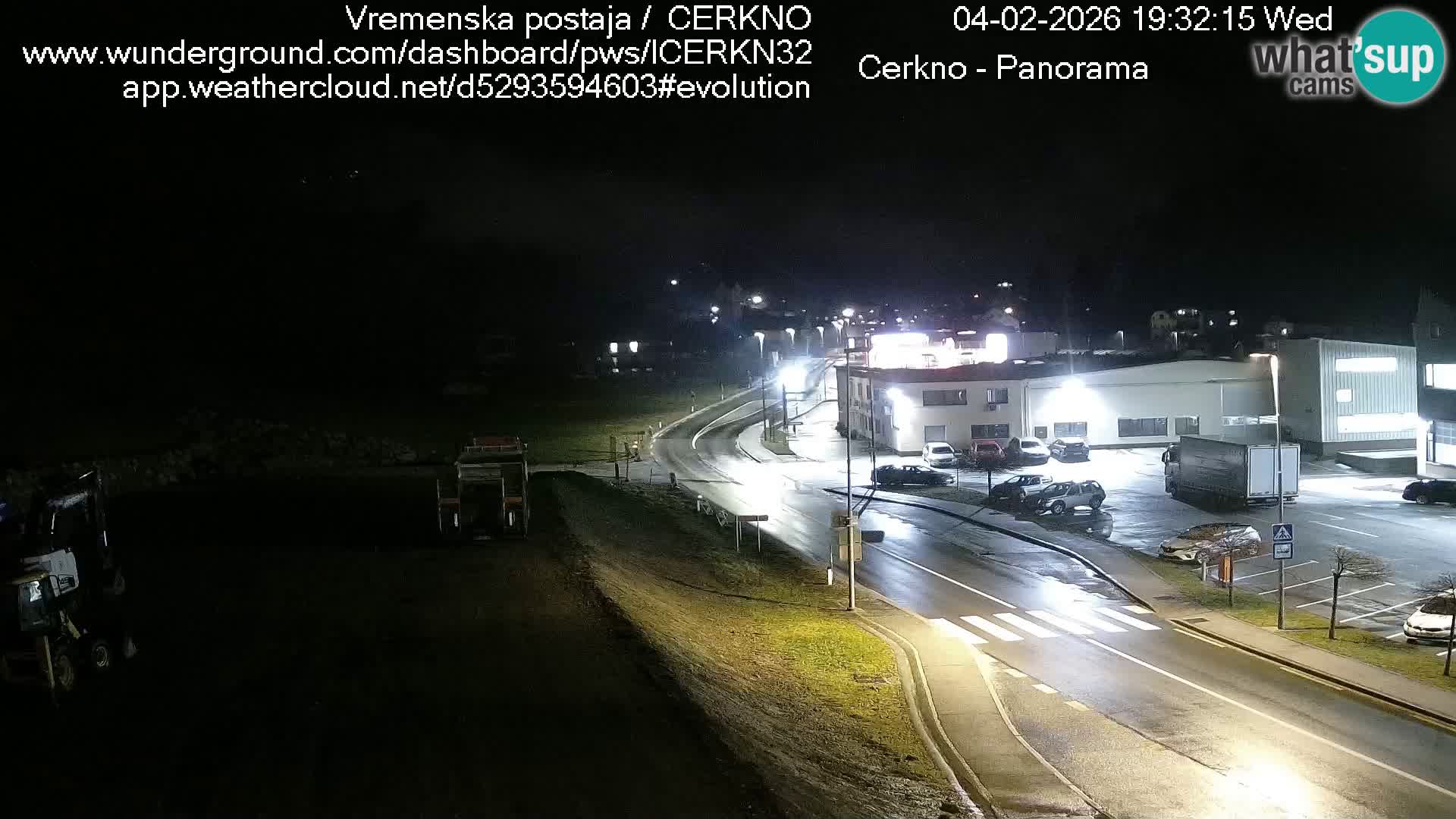 Cerkno Stadteingang Live-Webcam