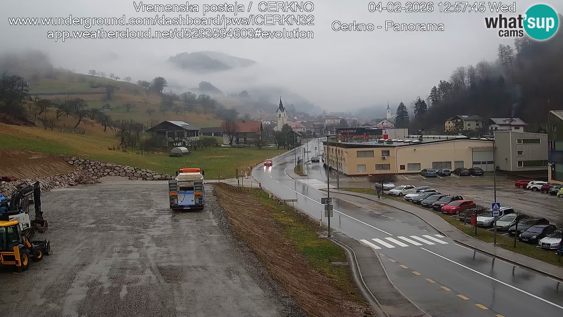 Cerkno Stadteingang Live-Webcam