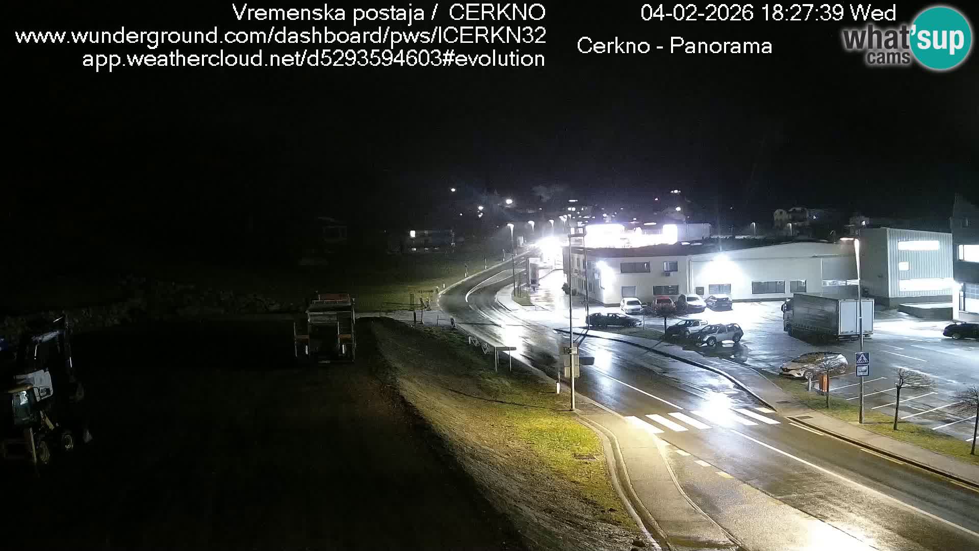 Cerkno Stadteingang Live-Webcam