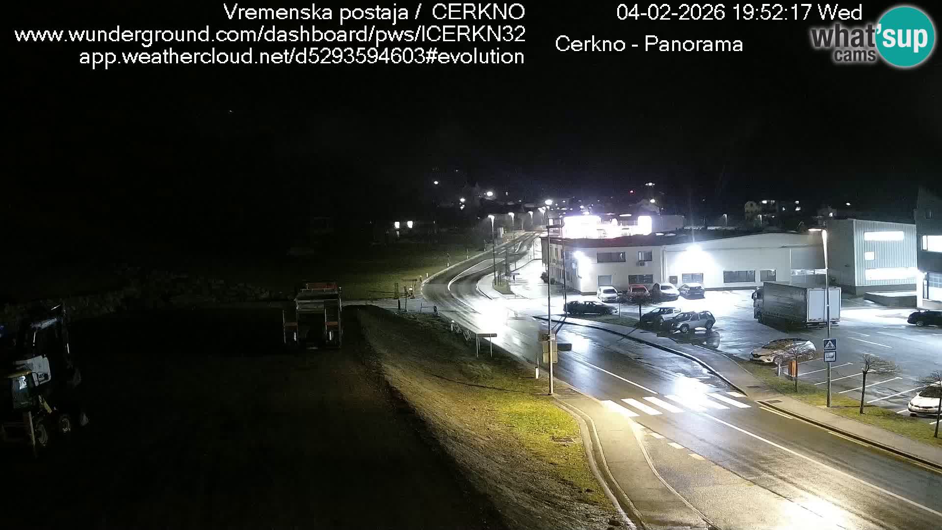 Webcam Ingresso Città di Cerkno