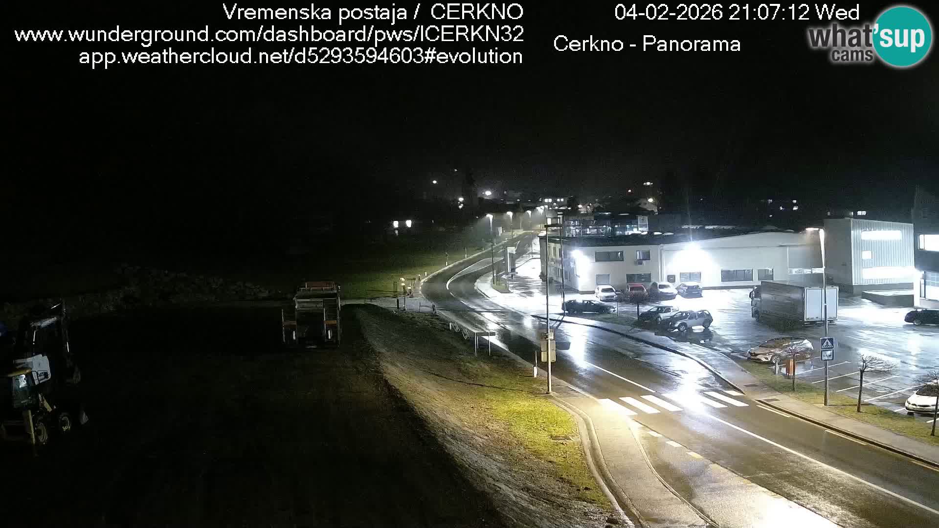 Webcam Ingresso Città di Cerkno