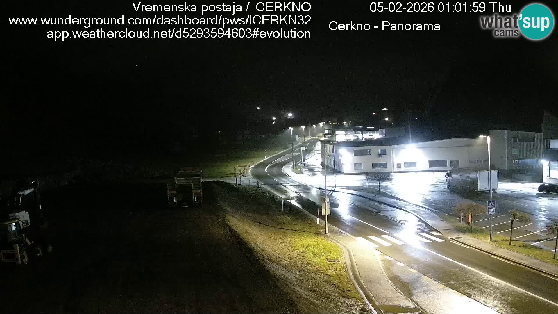 Webcam Ingresso Città di Cerkno