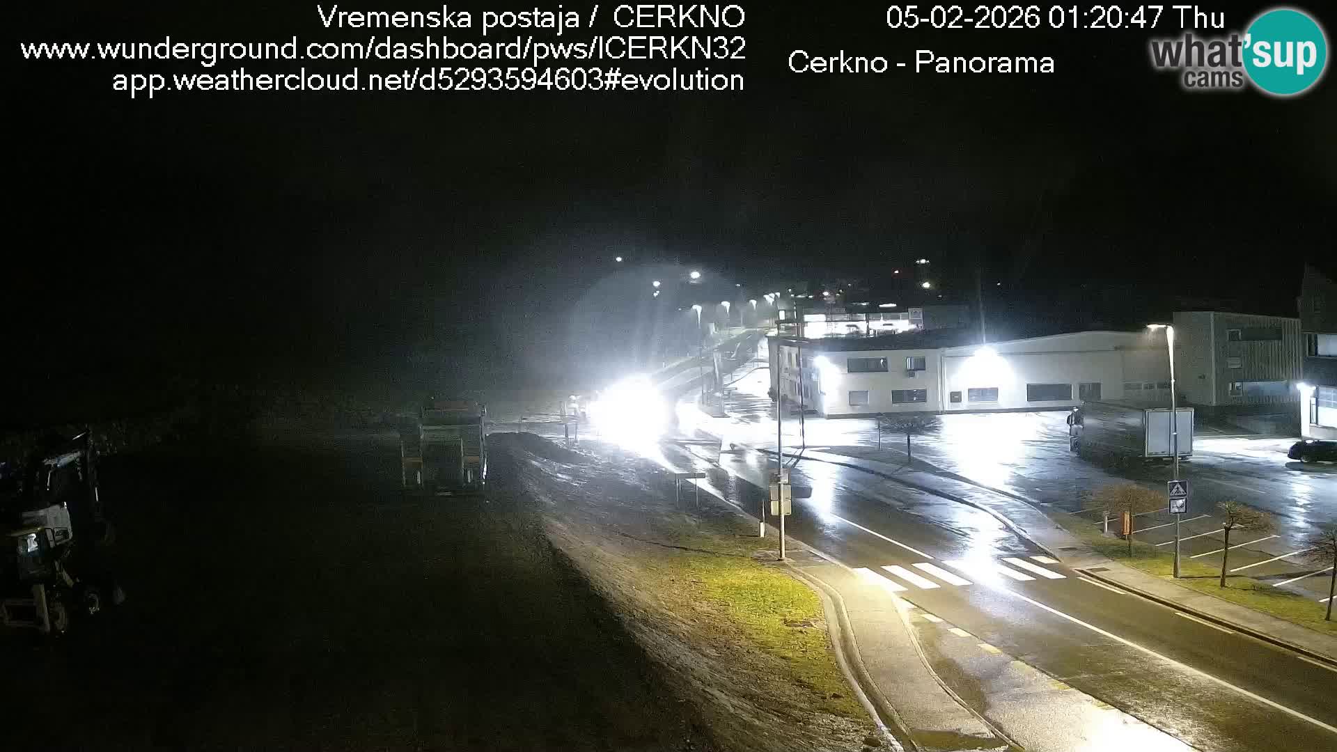 Cerkno Stadteingang Live-Webcam