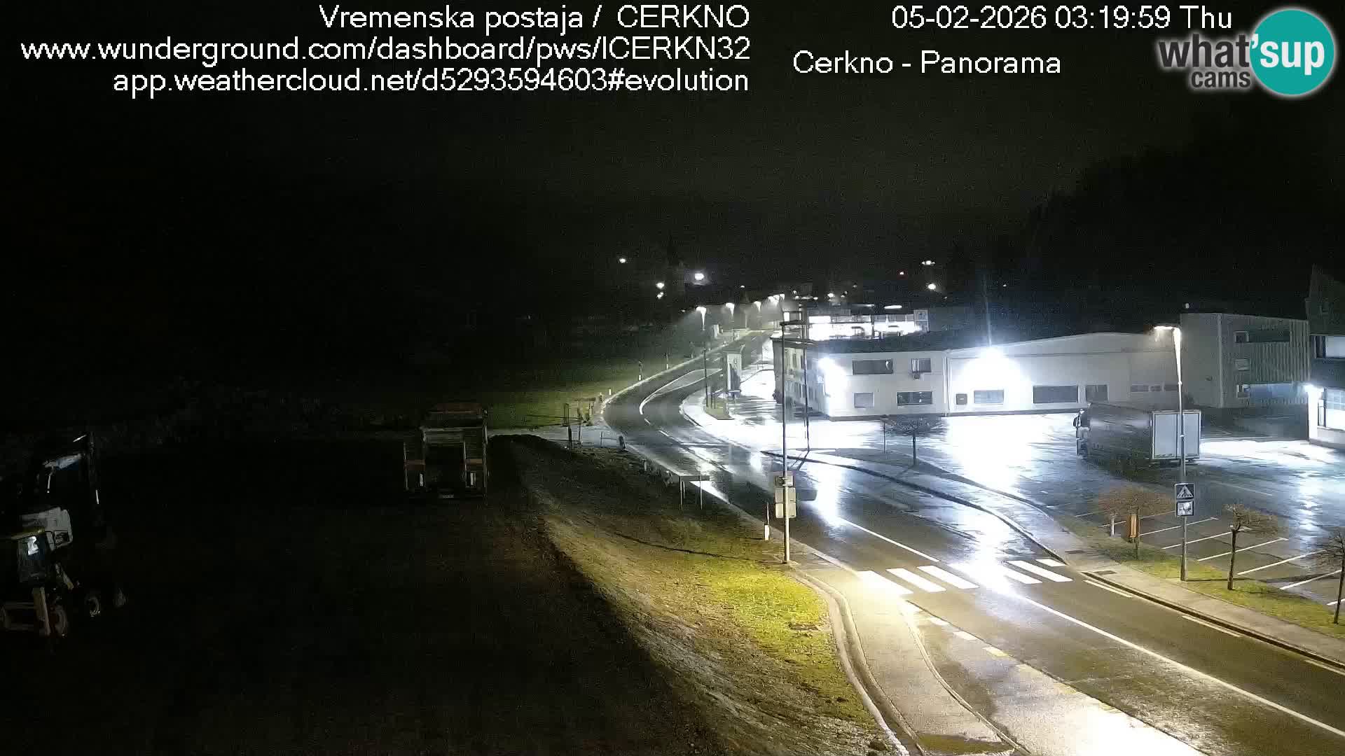 Webcam Ingresso Città di Cerkno