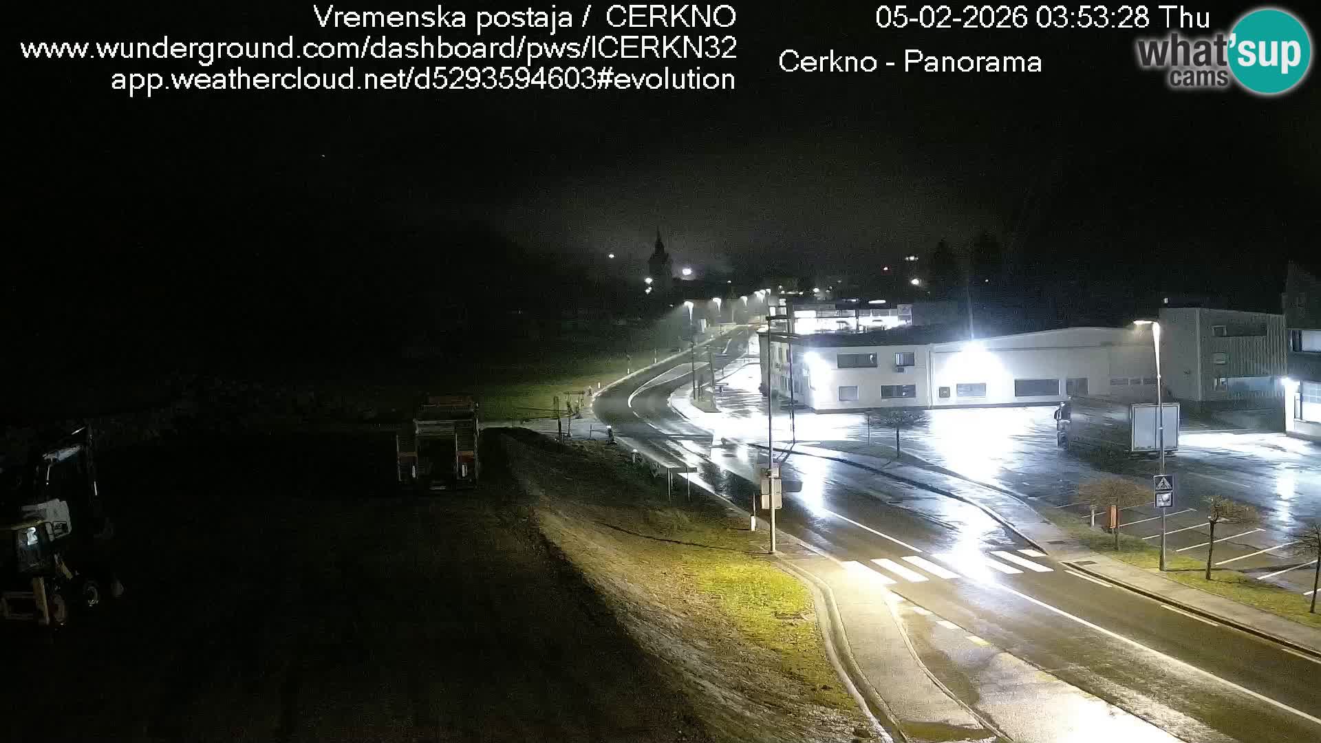 Cerkno ulaz u grad – Kamera uživo