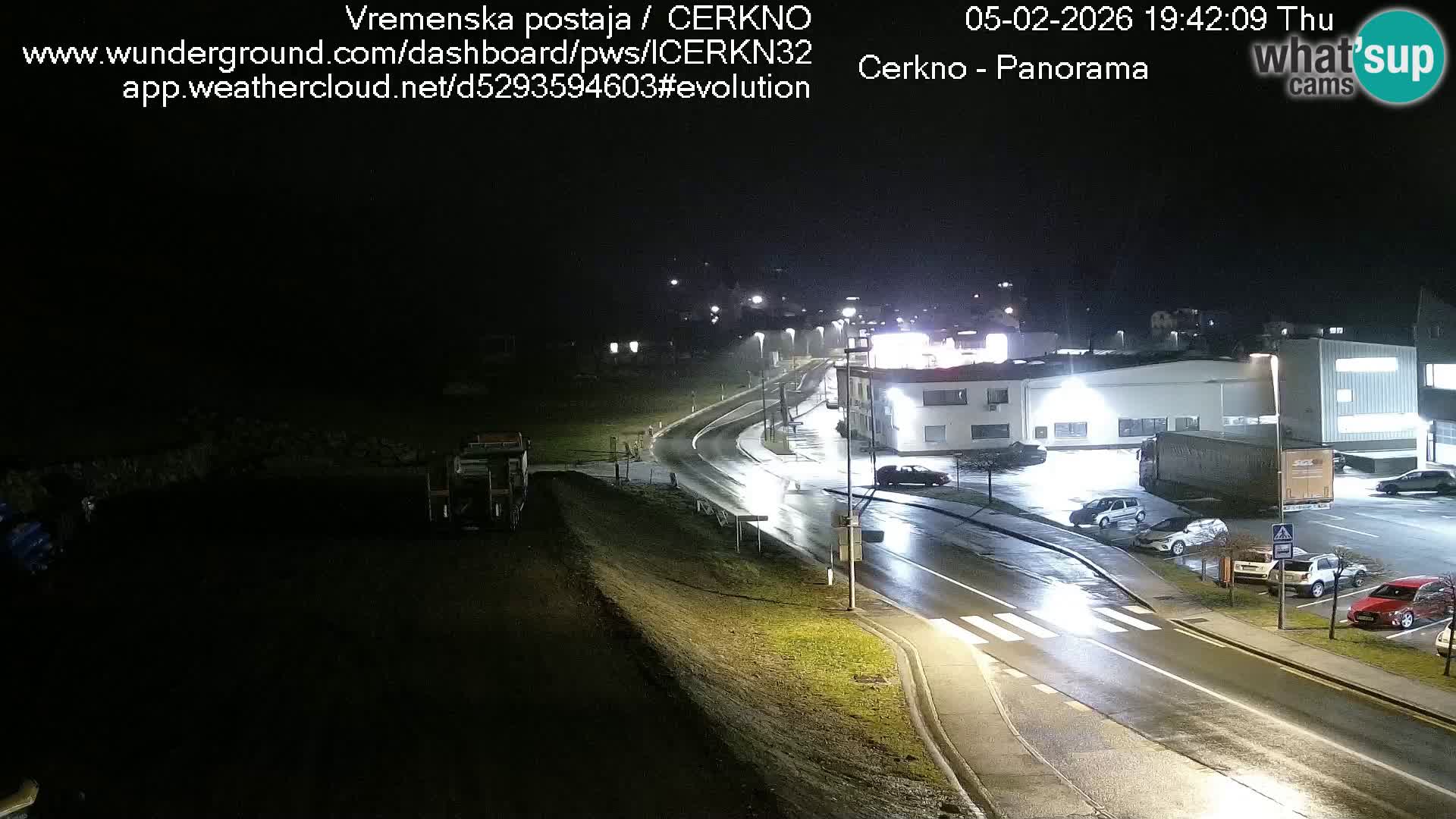 Webcam Ingresso Città di Cerkno