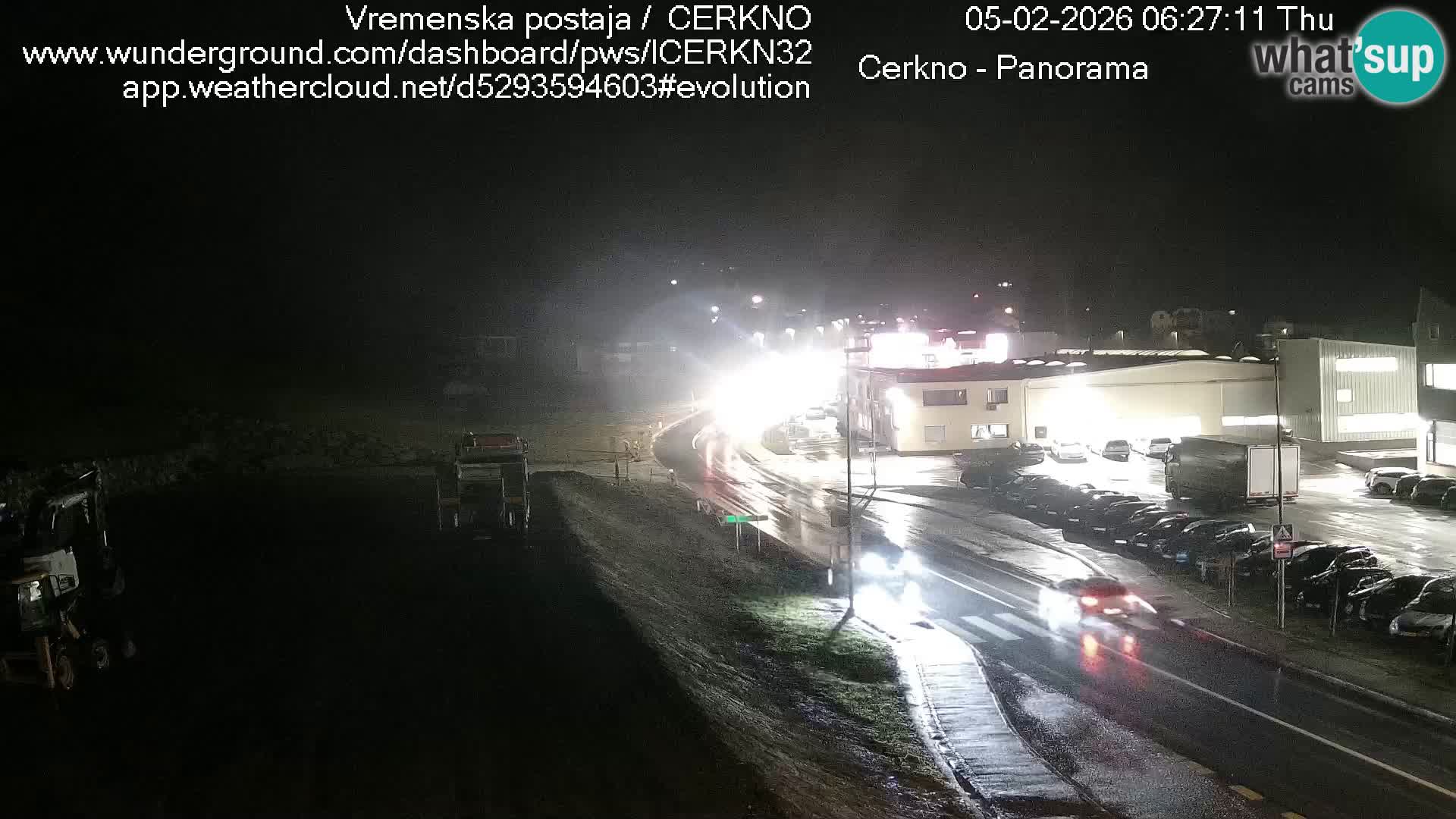 Webcam Ingresso Città di Cerkno