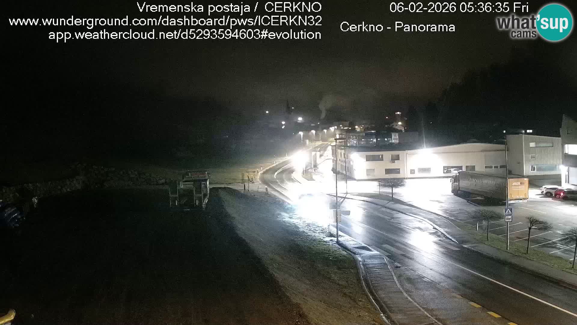 Cerkno ulaz u grad – Kamera uživo