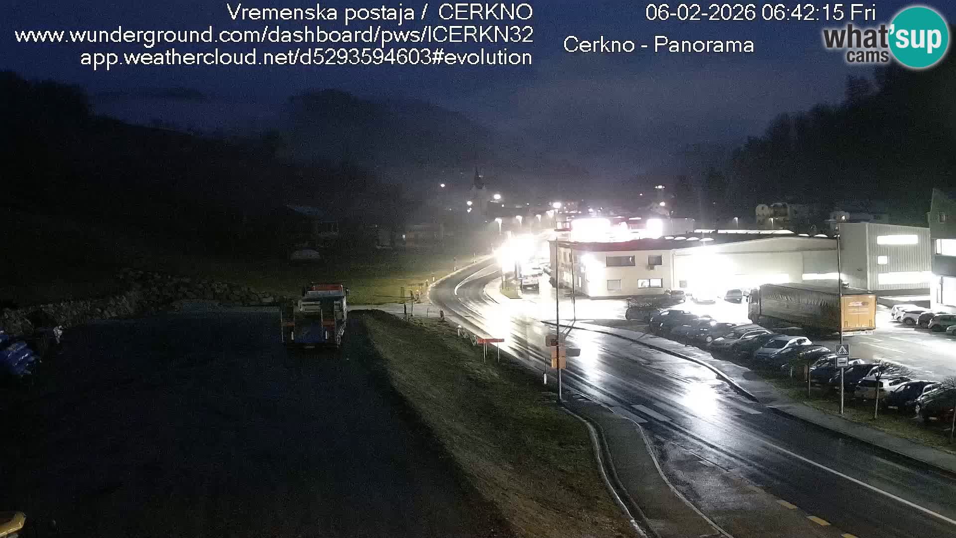 Webcam Ingresso Città di Cerkno