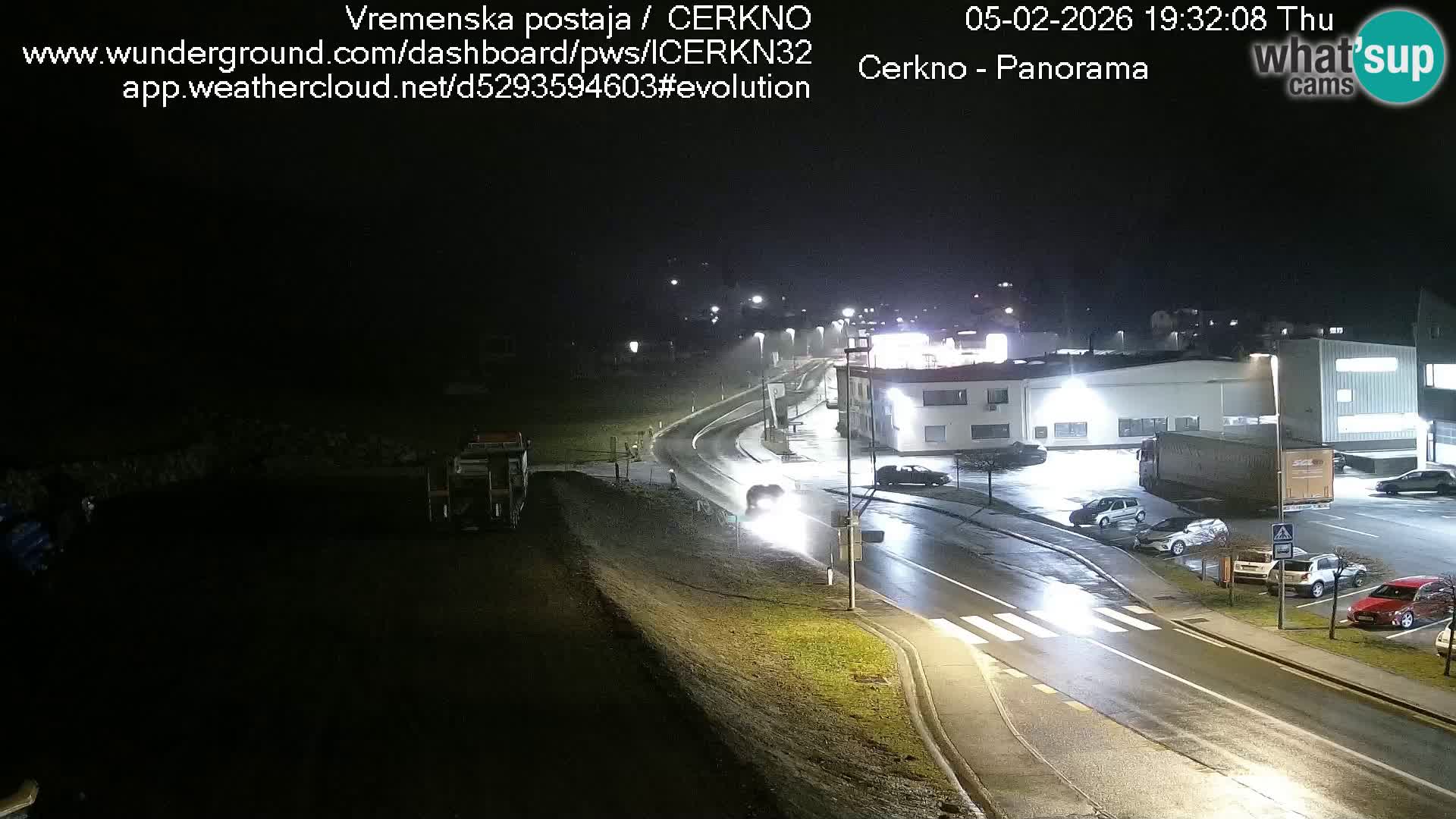 Cerkno Stadteingang Live-Webcam
