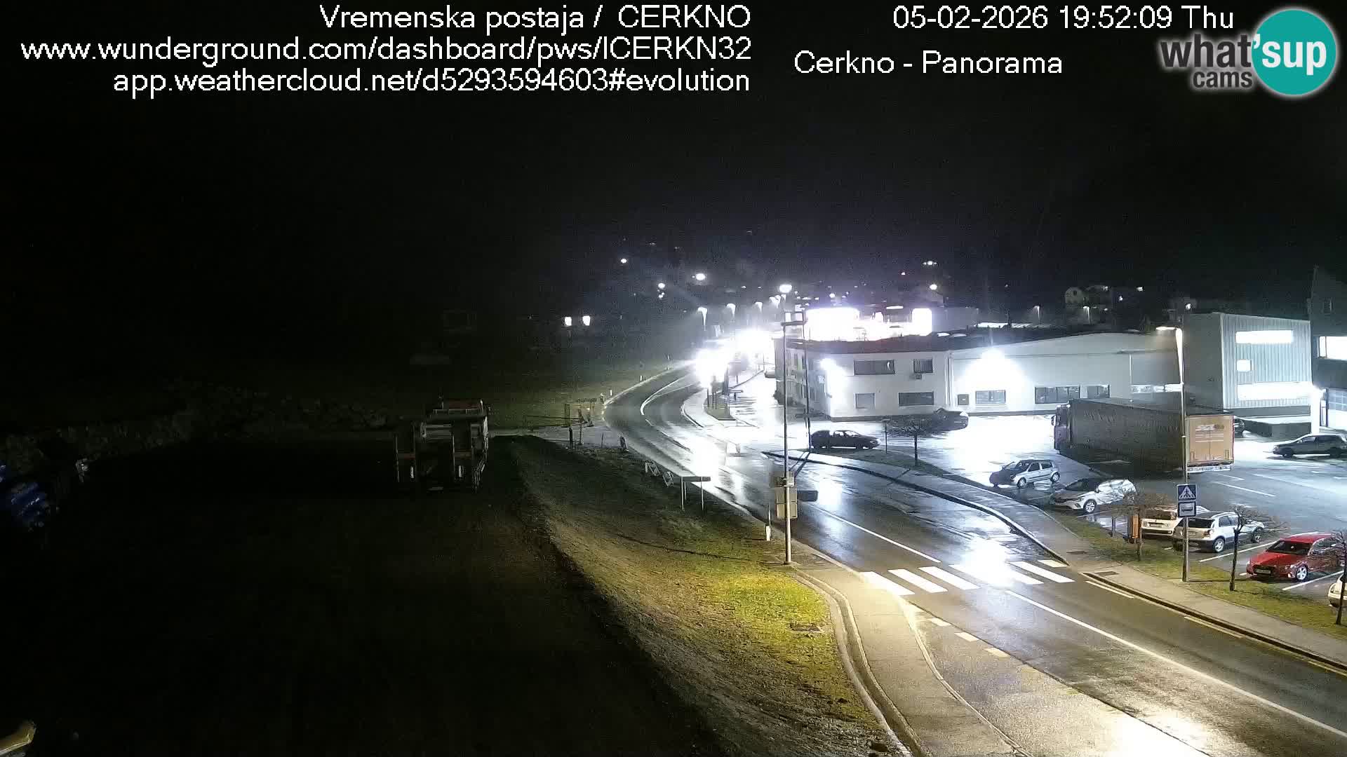 Webcam Ingresso Città di Cerkno