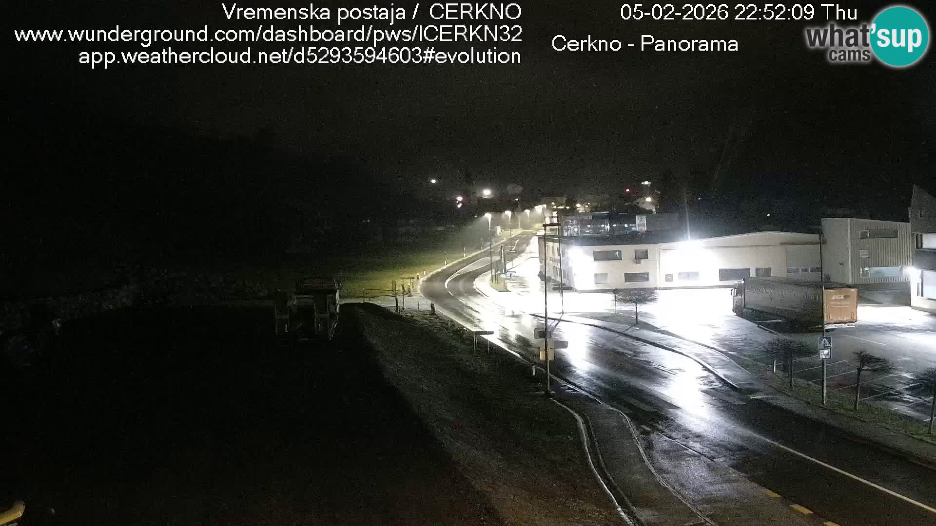 Webcam Ingresso Città di Cerkno