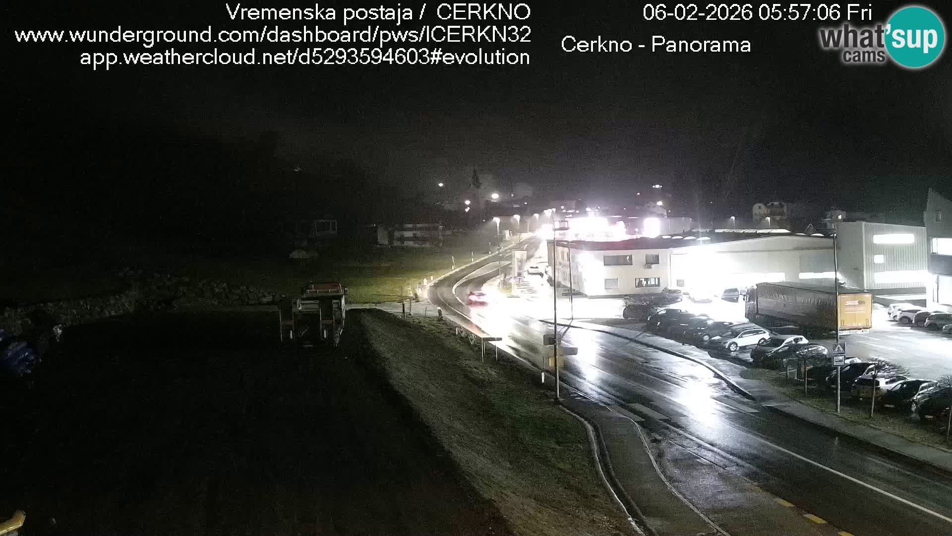 Cerkno Stadteingang Live-Webcam