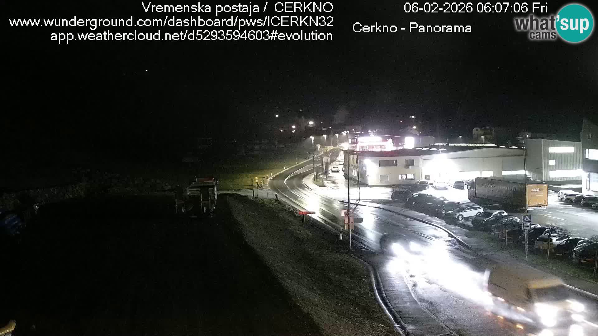 Webcam Ingresso Città di Cerkno