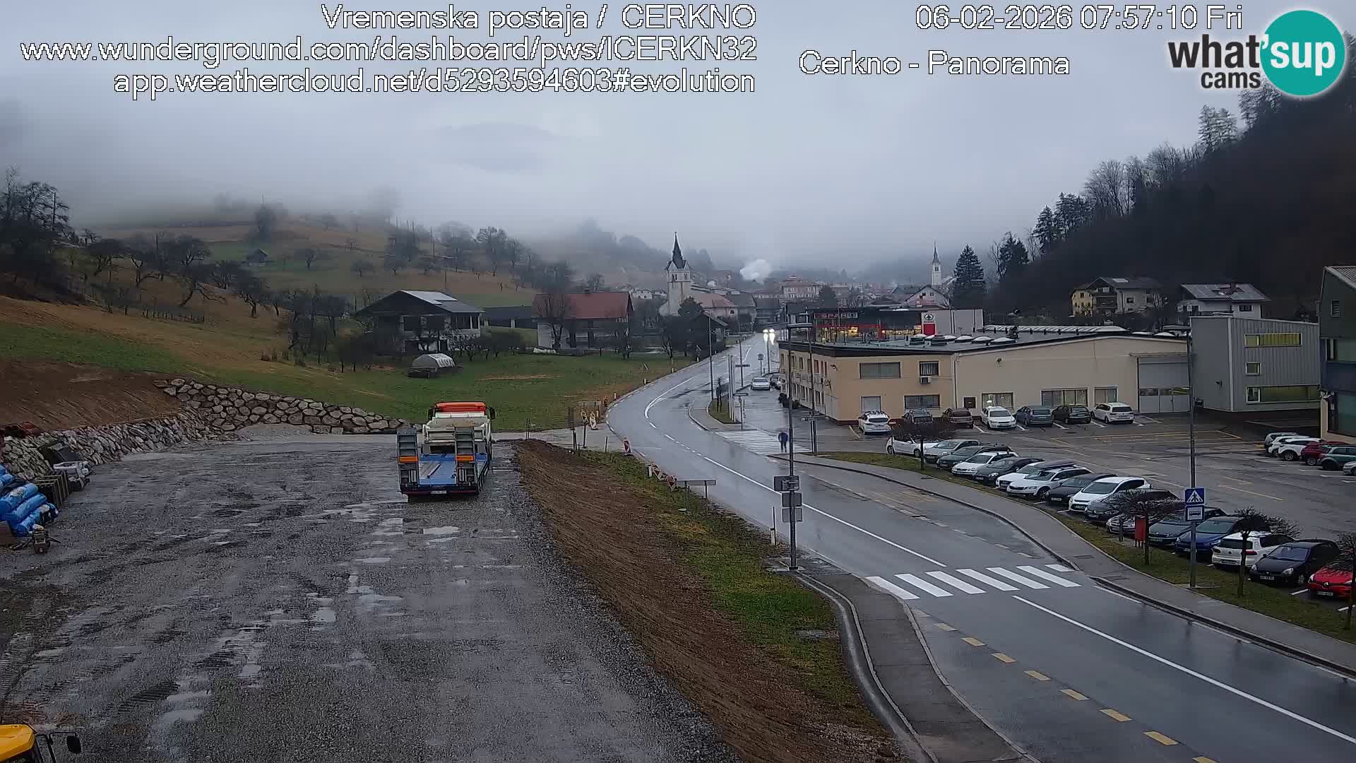 Cerkno Stadteingang Live-Webcam