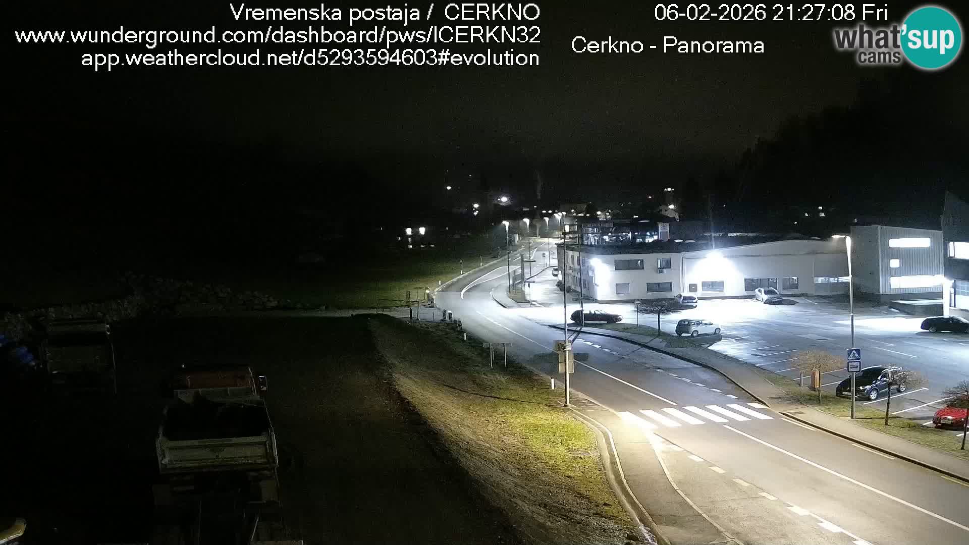 Cerkno Stadteingang Live-Webcam