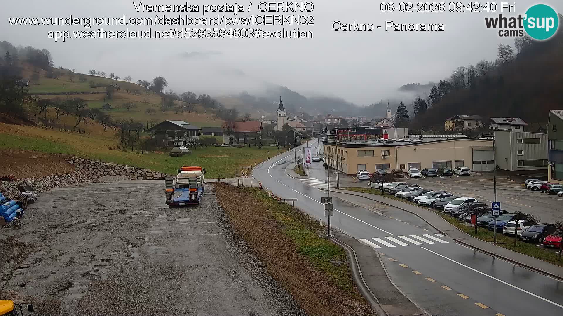 Cerkno Stadteingang Live-Webcam