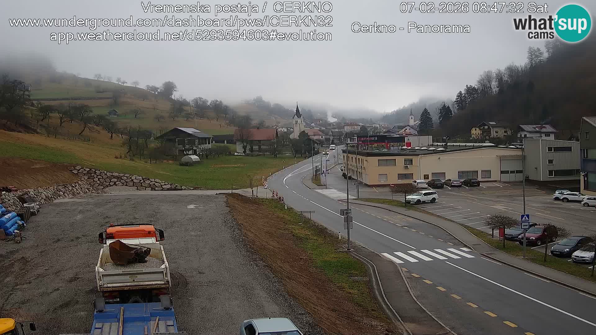 Webcam Ingresso Città di Cerkno