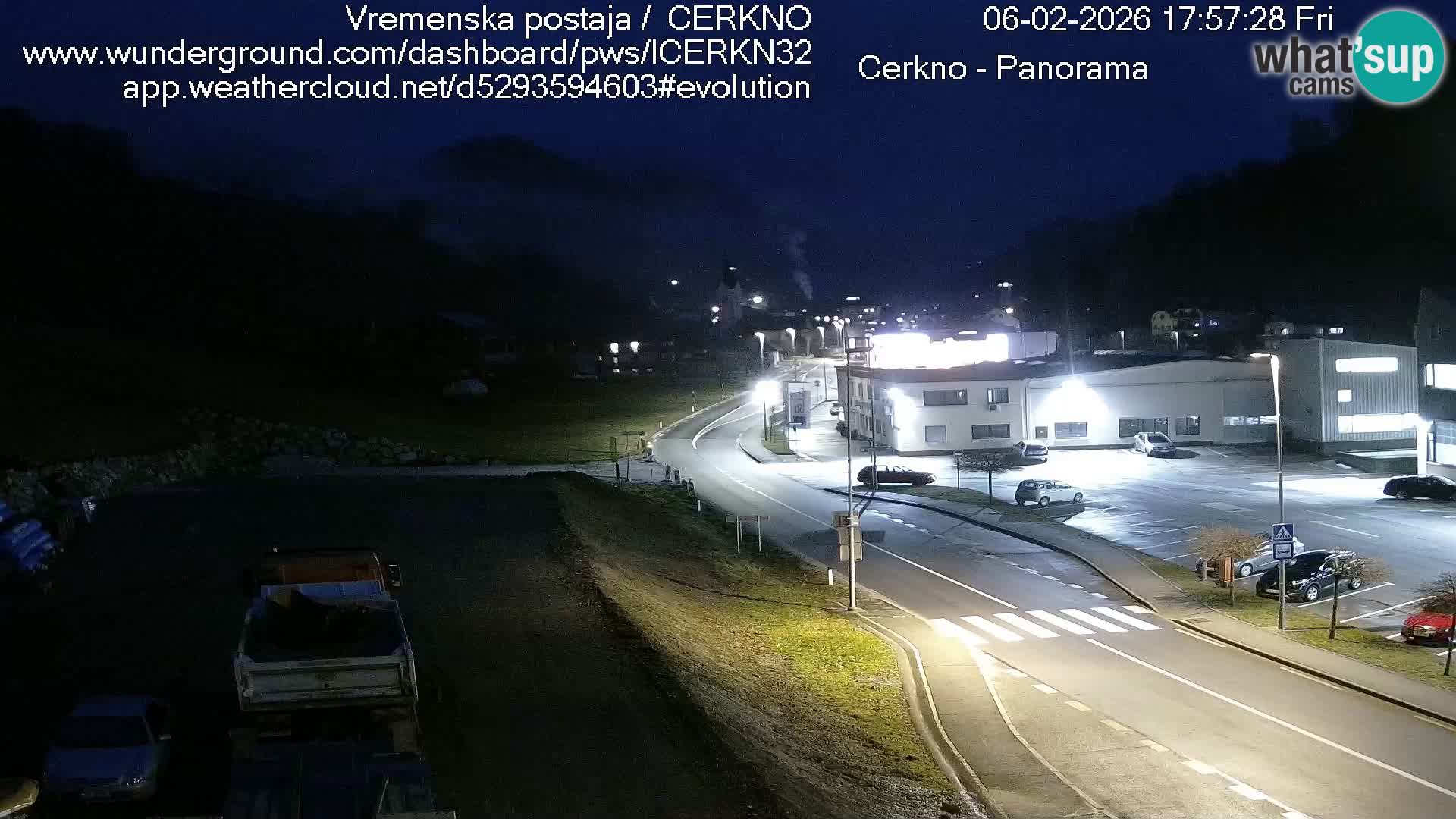 Webcam Ingresso Città di Cerkno