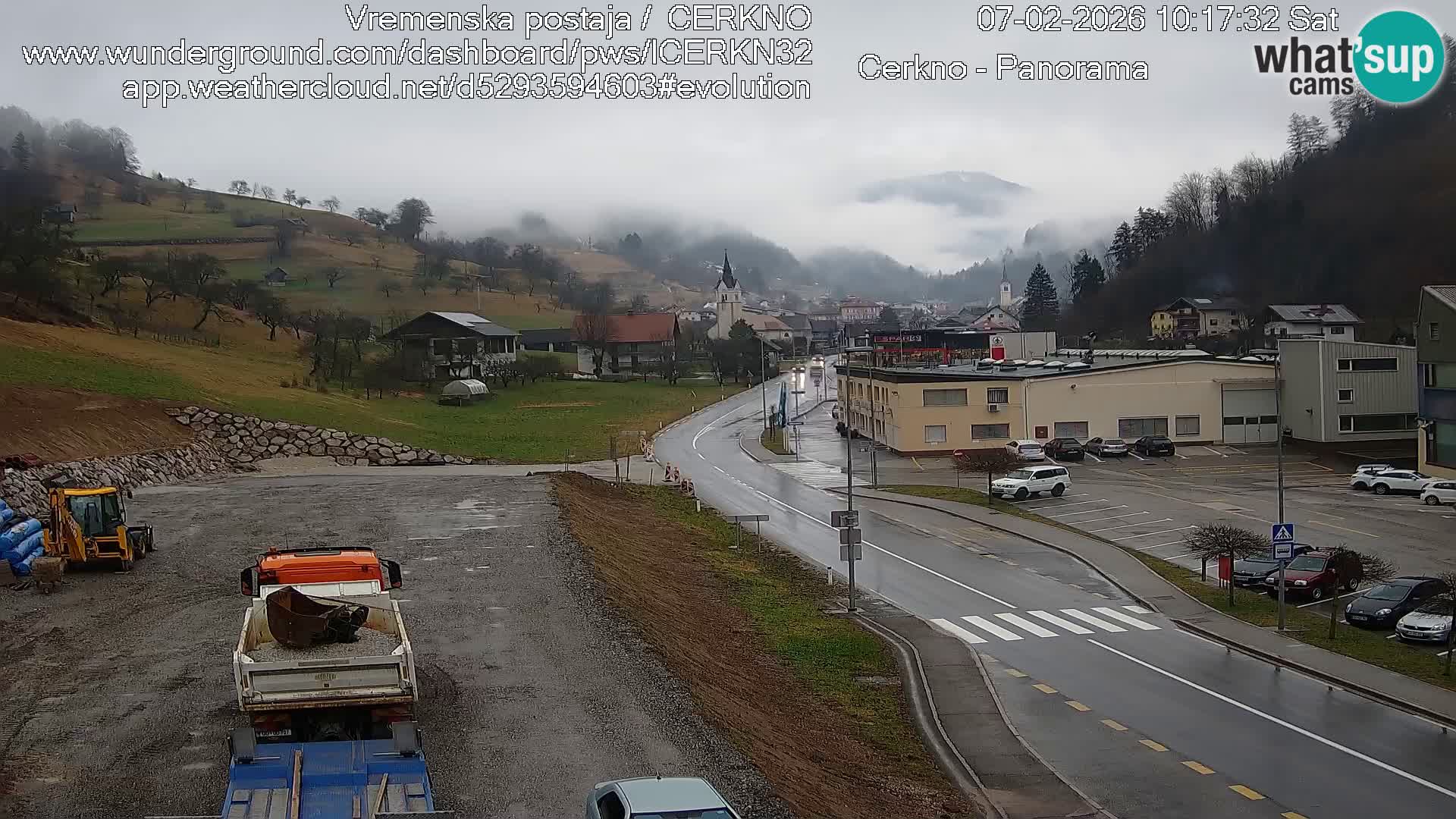 Webcam Ingresso Città di Cerkno
