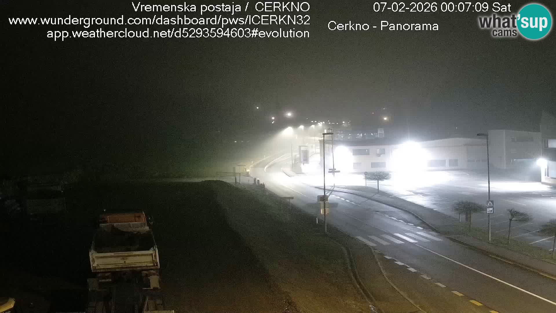 Cerkno ulaz u grad – Kamera uživo